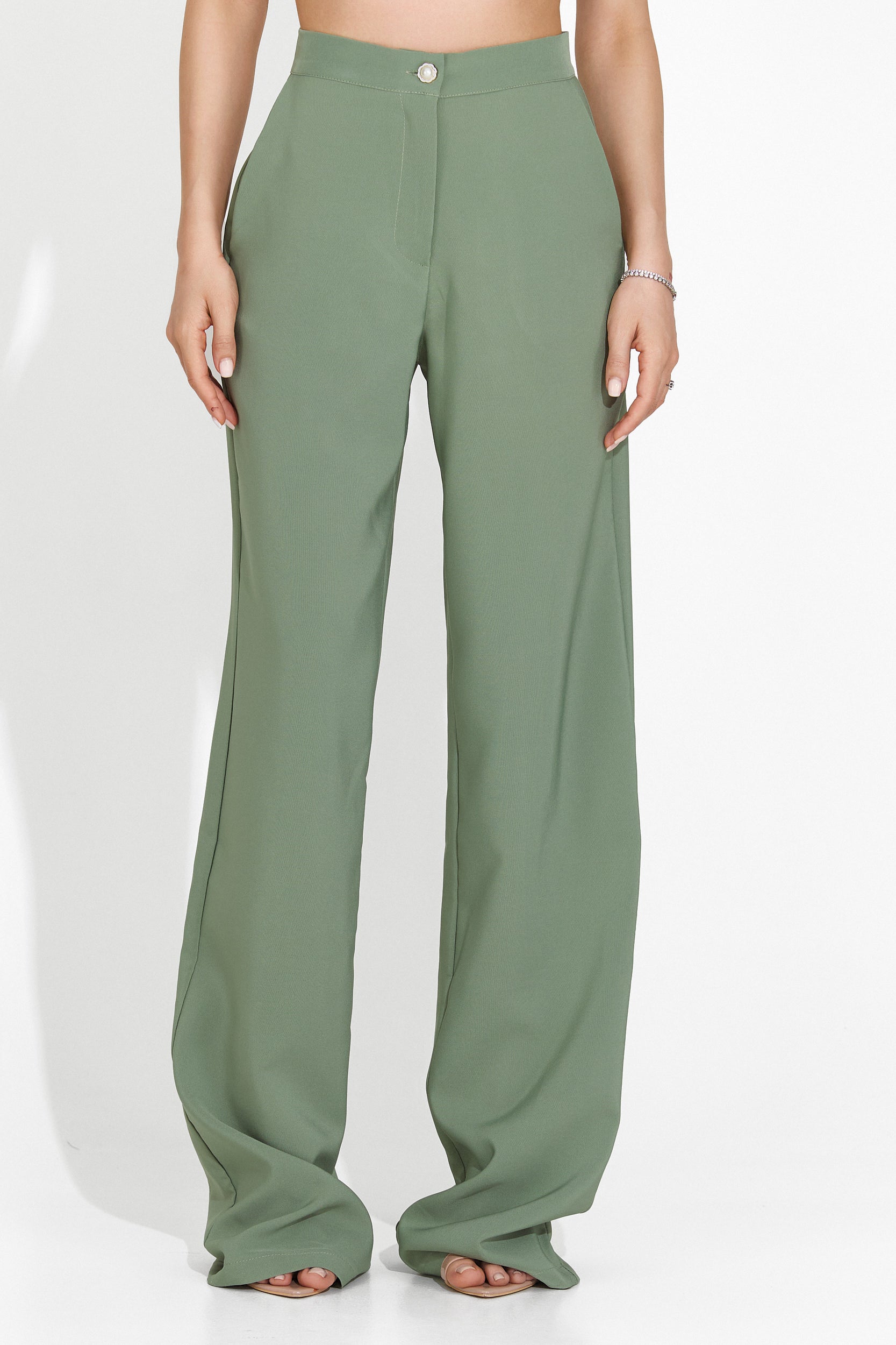 Barnysa Bogas Green Women's Pantsuit
