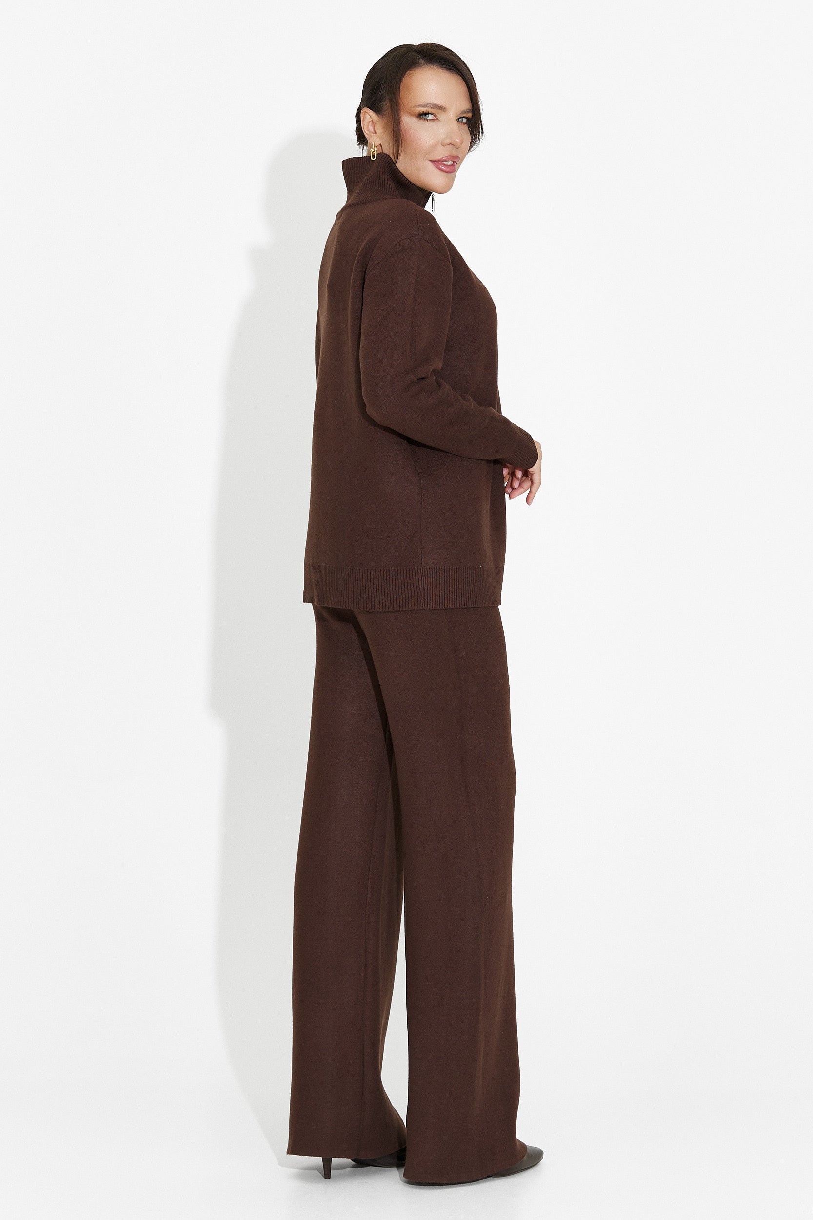 Brown pants set Lebrisa Bogas