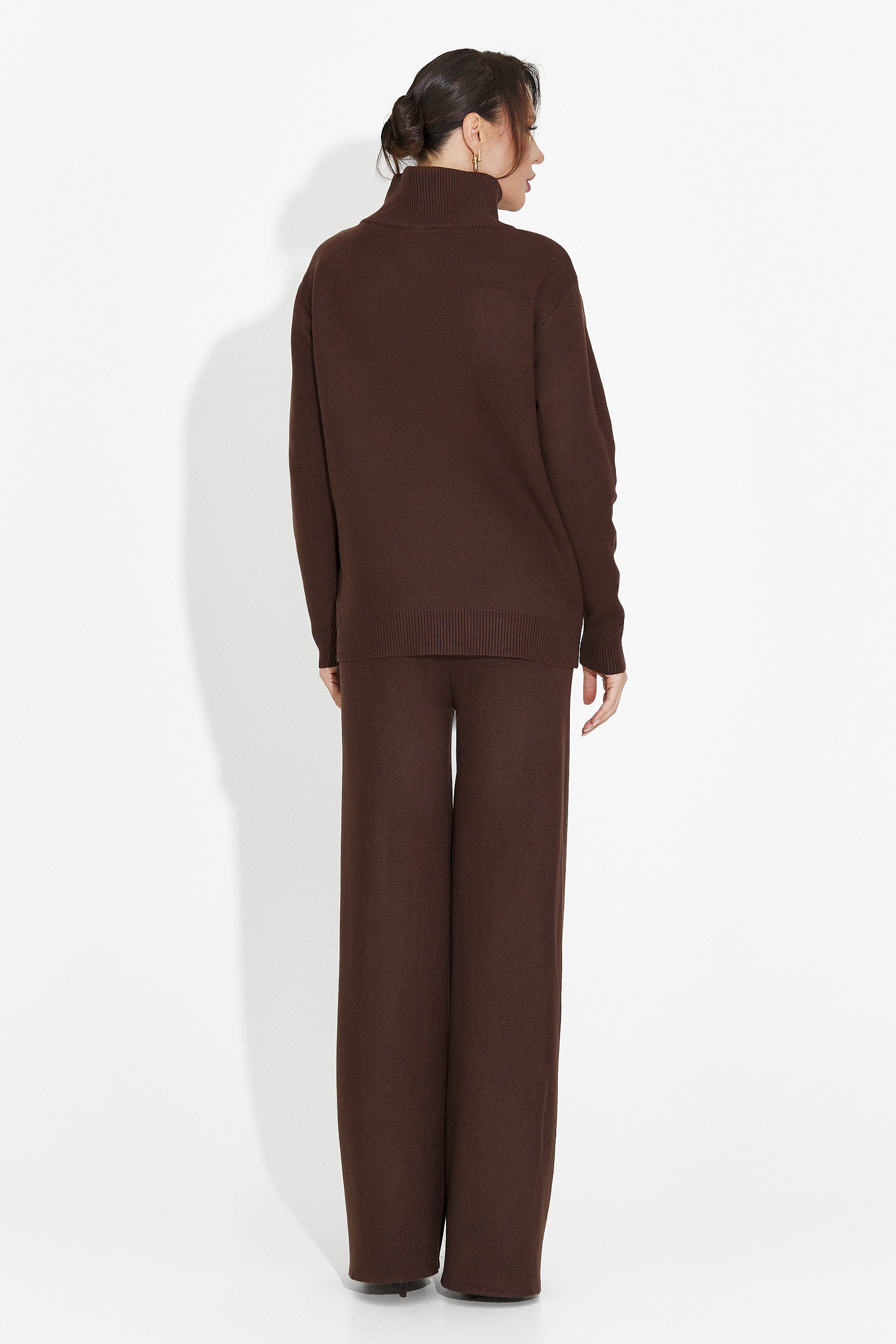 Brown pants set Lebrisa Bogas