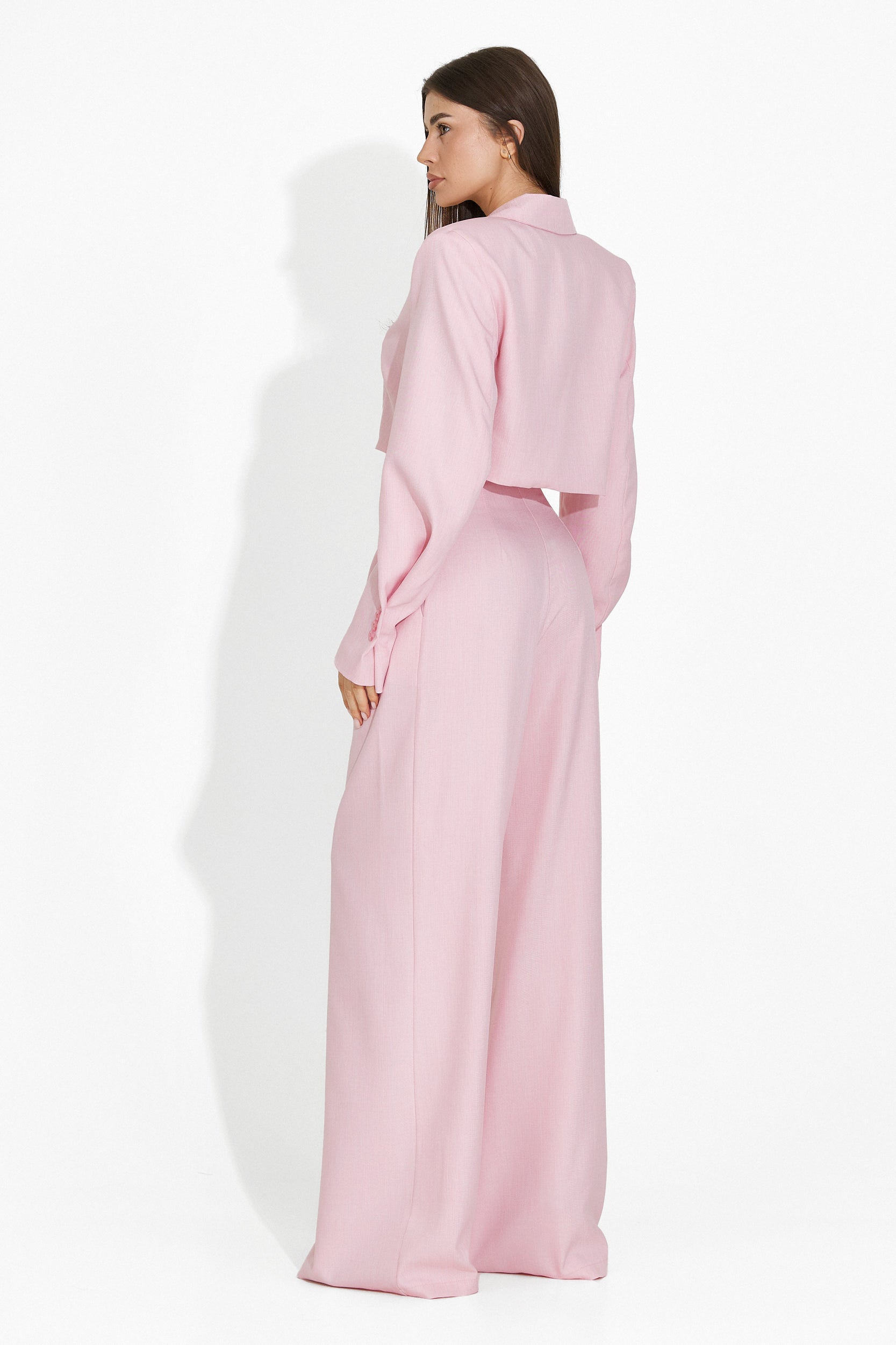 Compleu cu pantaloni roz Fozy Bogas