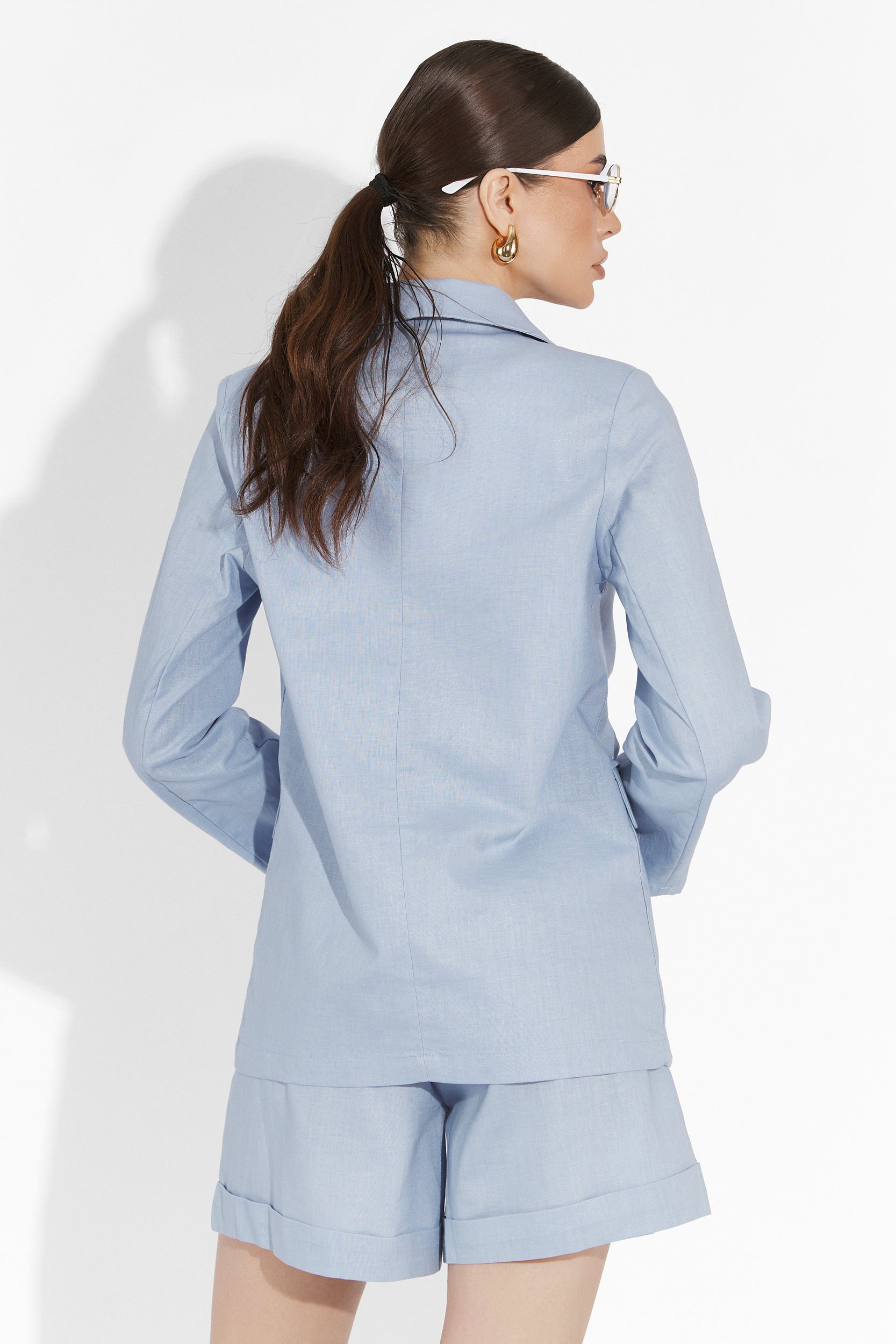 Dodle Bogas Blue Shorts Set