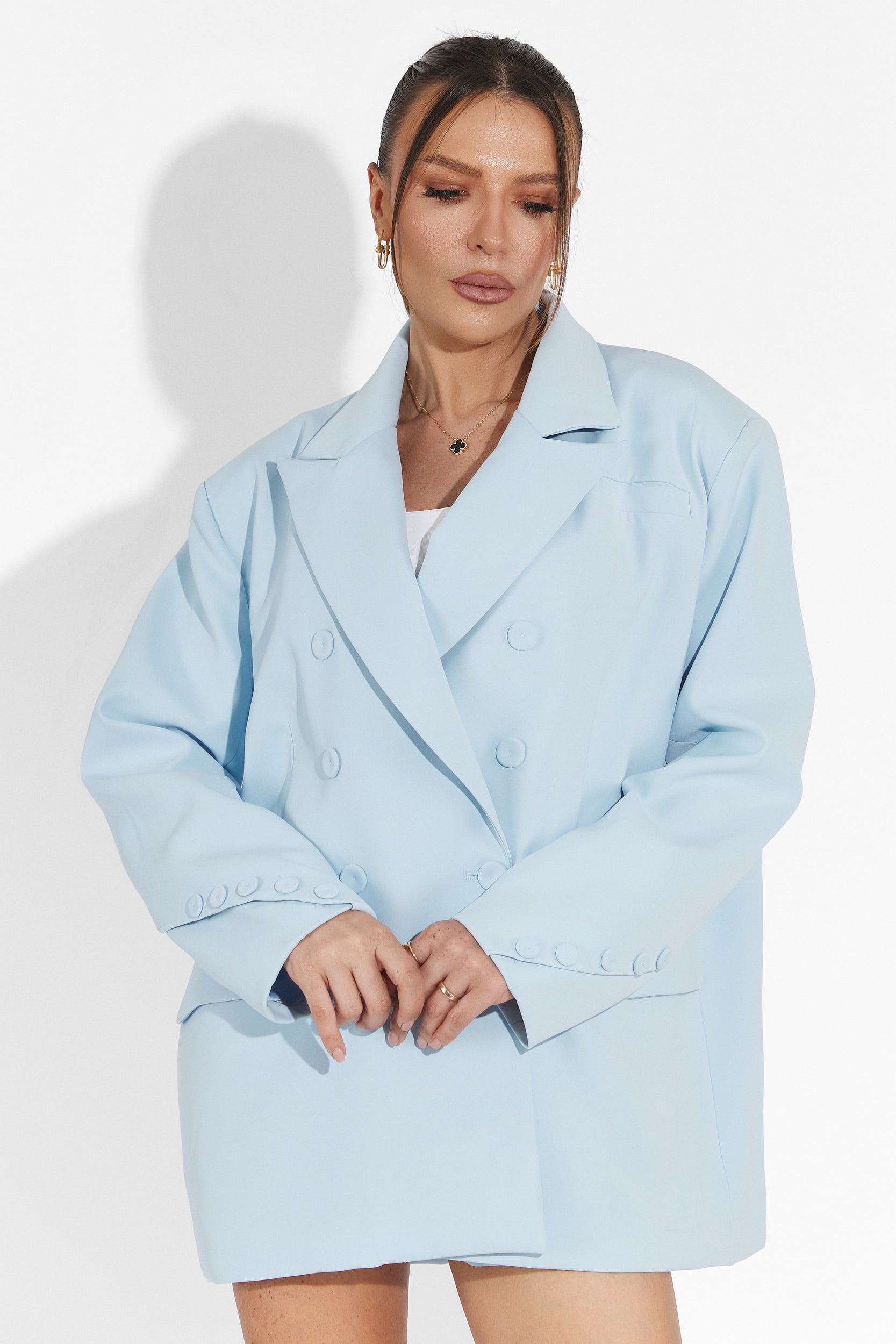 Smozy Bogas Blue Shorts Set