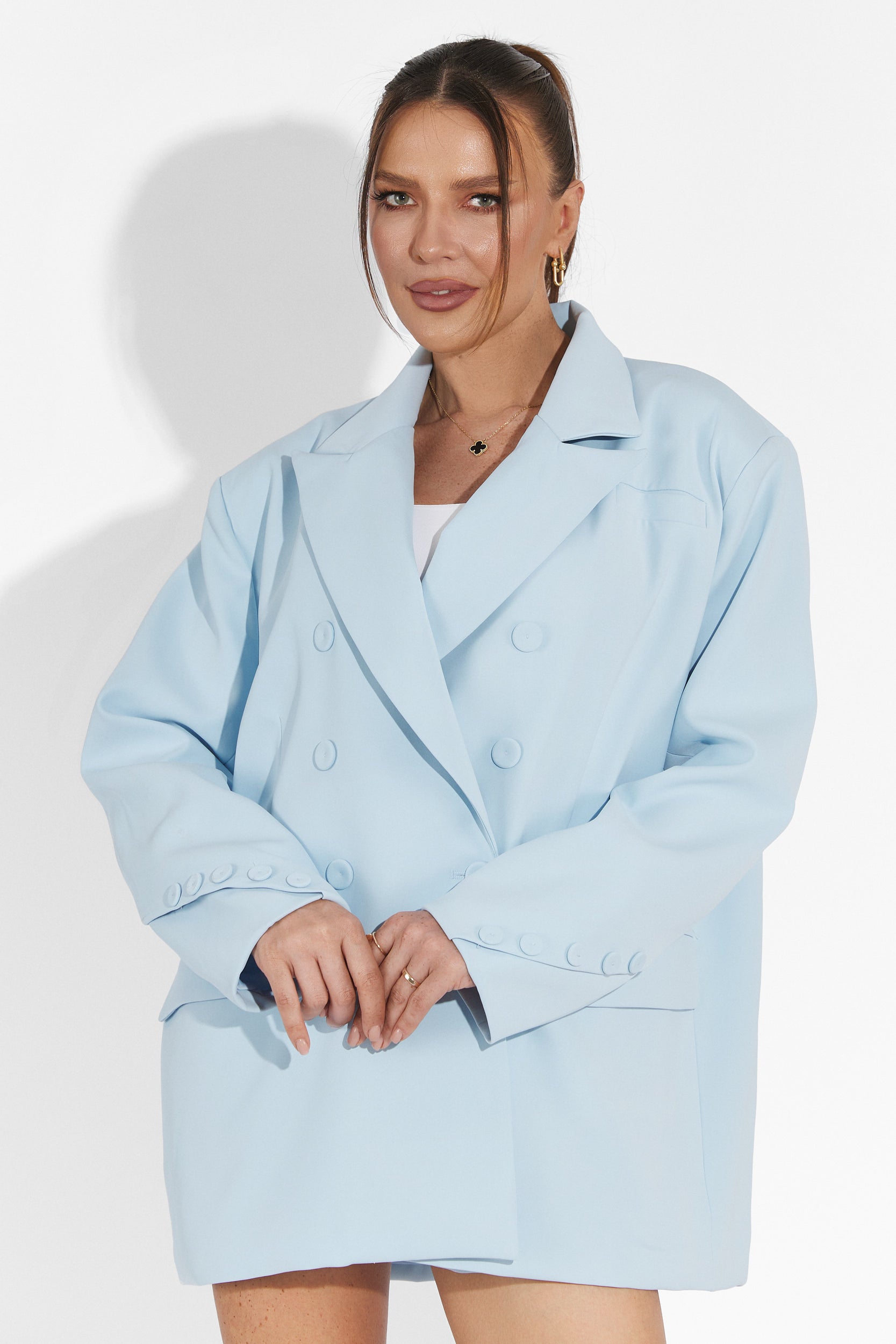 Smozy Bogas Blue Shorts Set