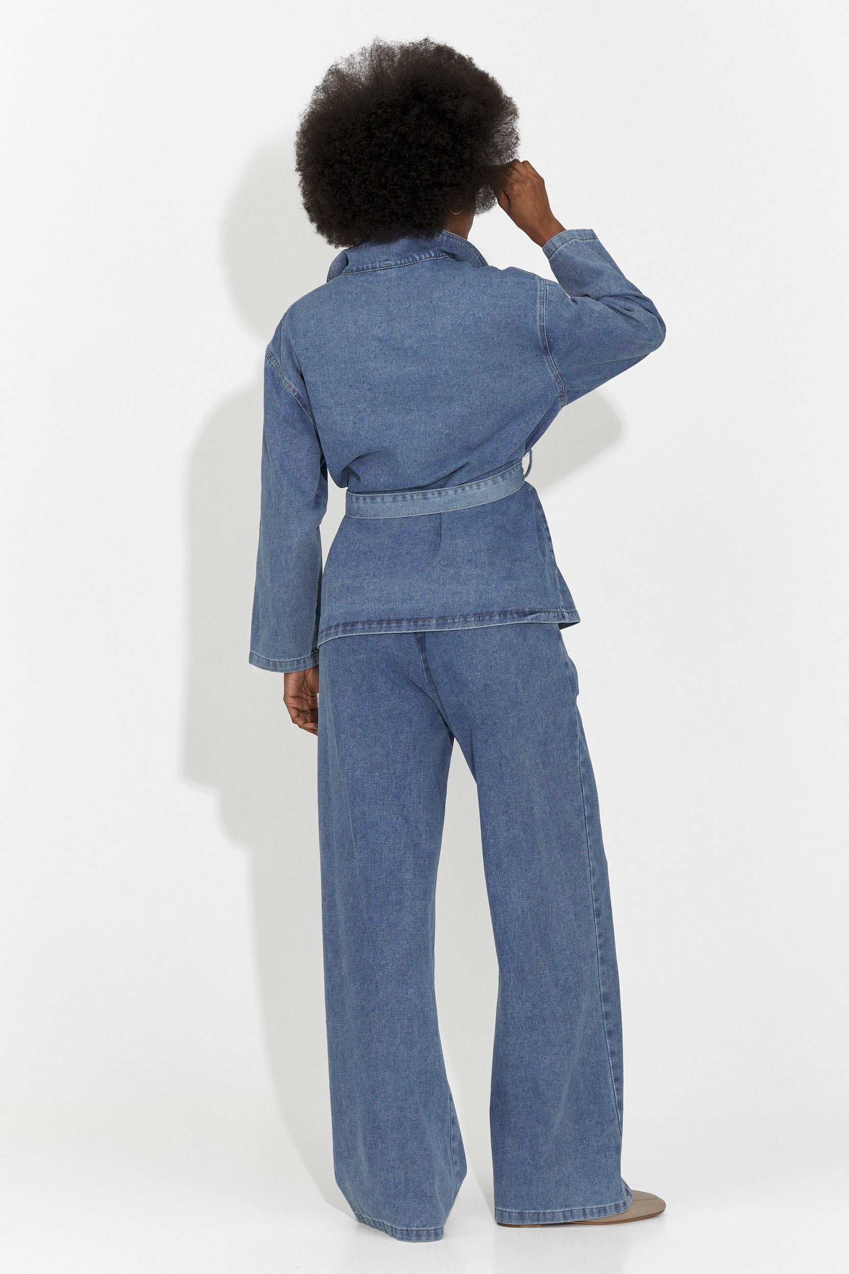 Compleu dama casual bleu Isabele Bogas