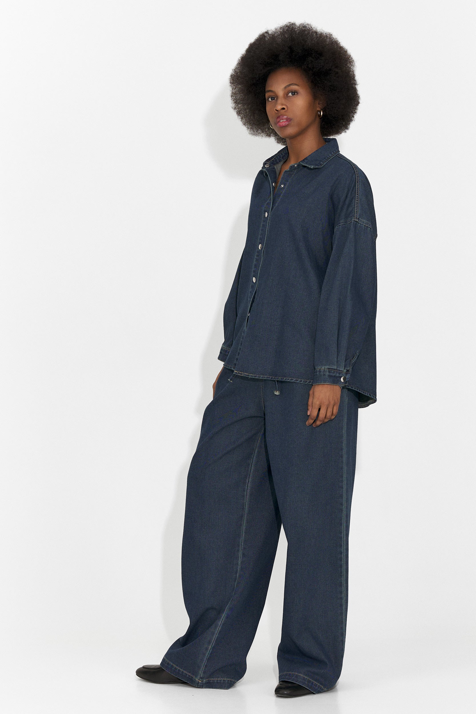 Compleu dama casual bleumarin Simena Bogas