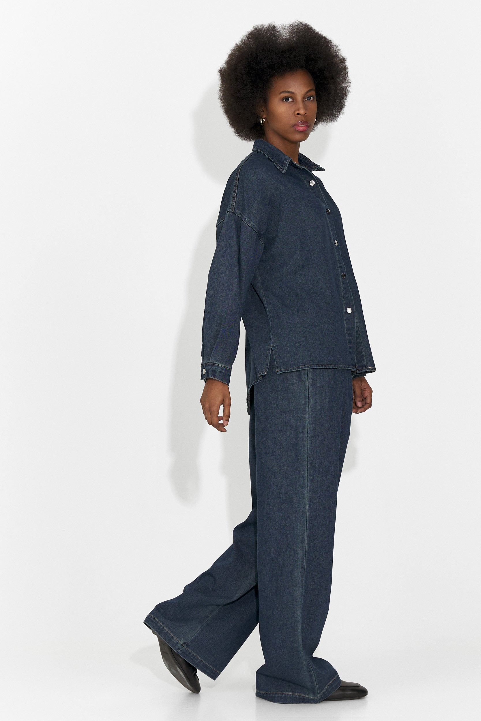 Compleu dama casual bleumarin Simena Bogas