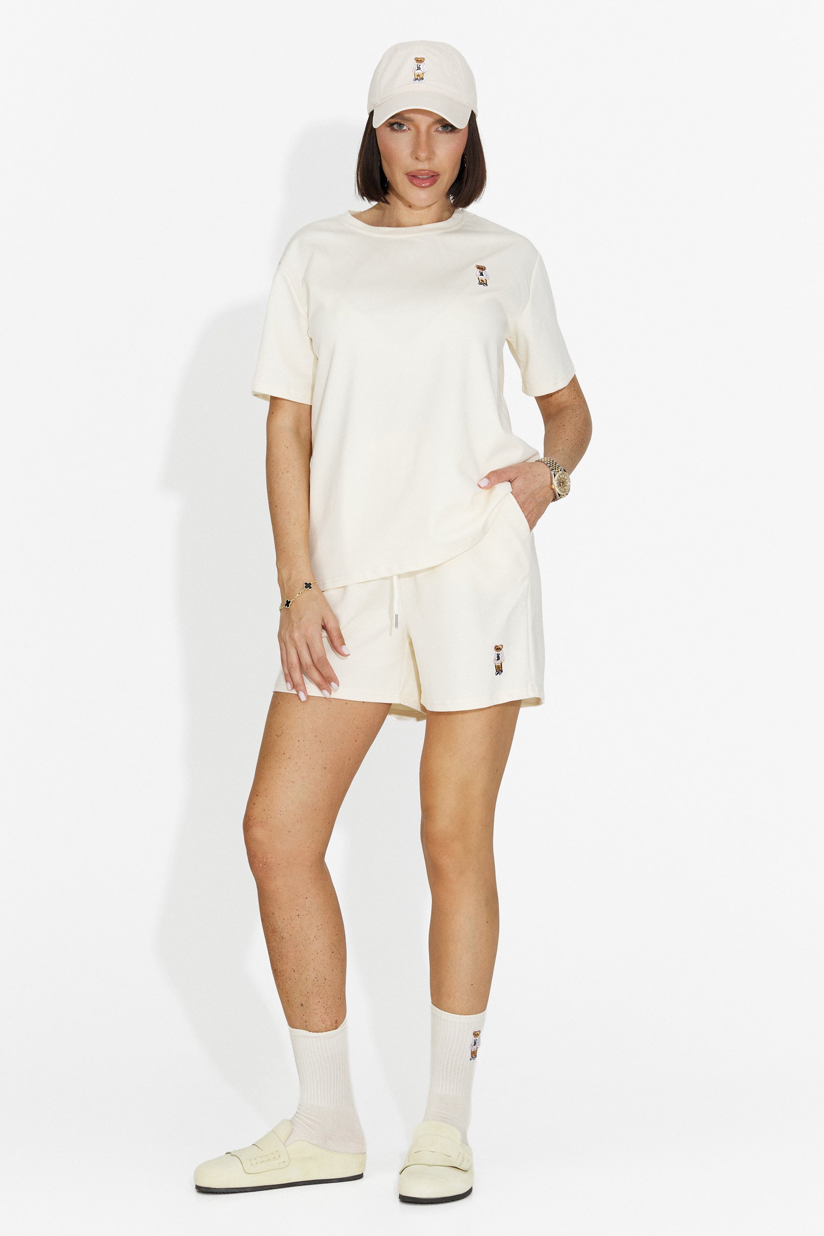 Compleu dama casual galben Toviana Bogas