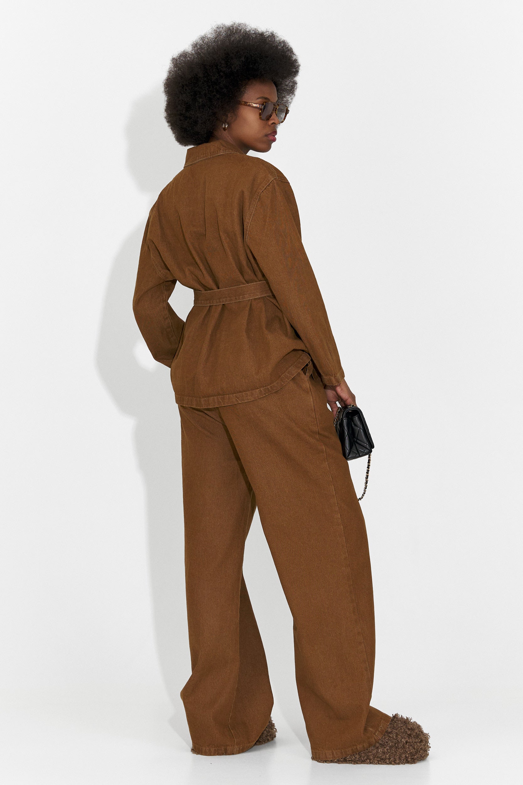 Compleu dama casual maro Isabele Bogas