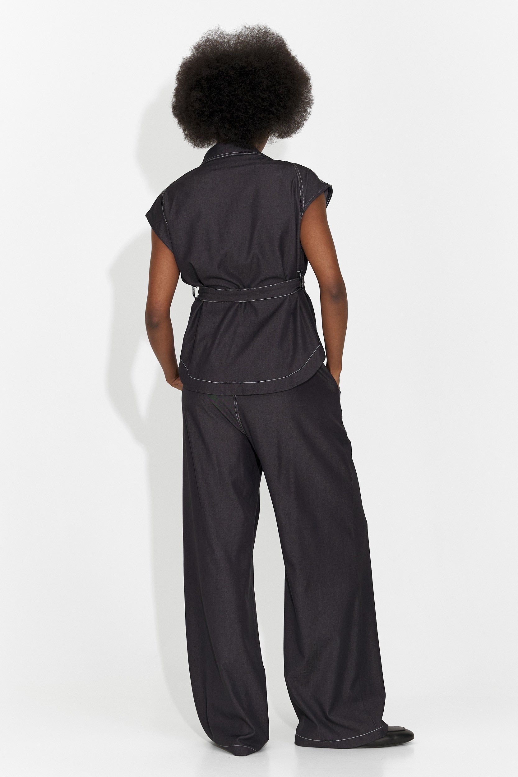 Compleu dama casual negru Enolia Bogas