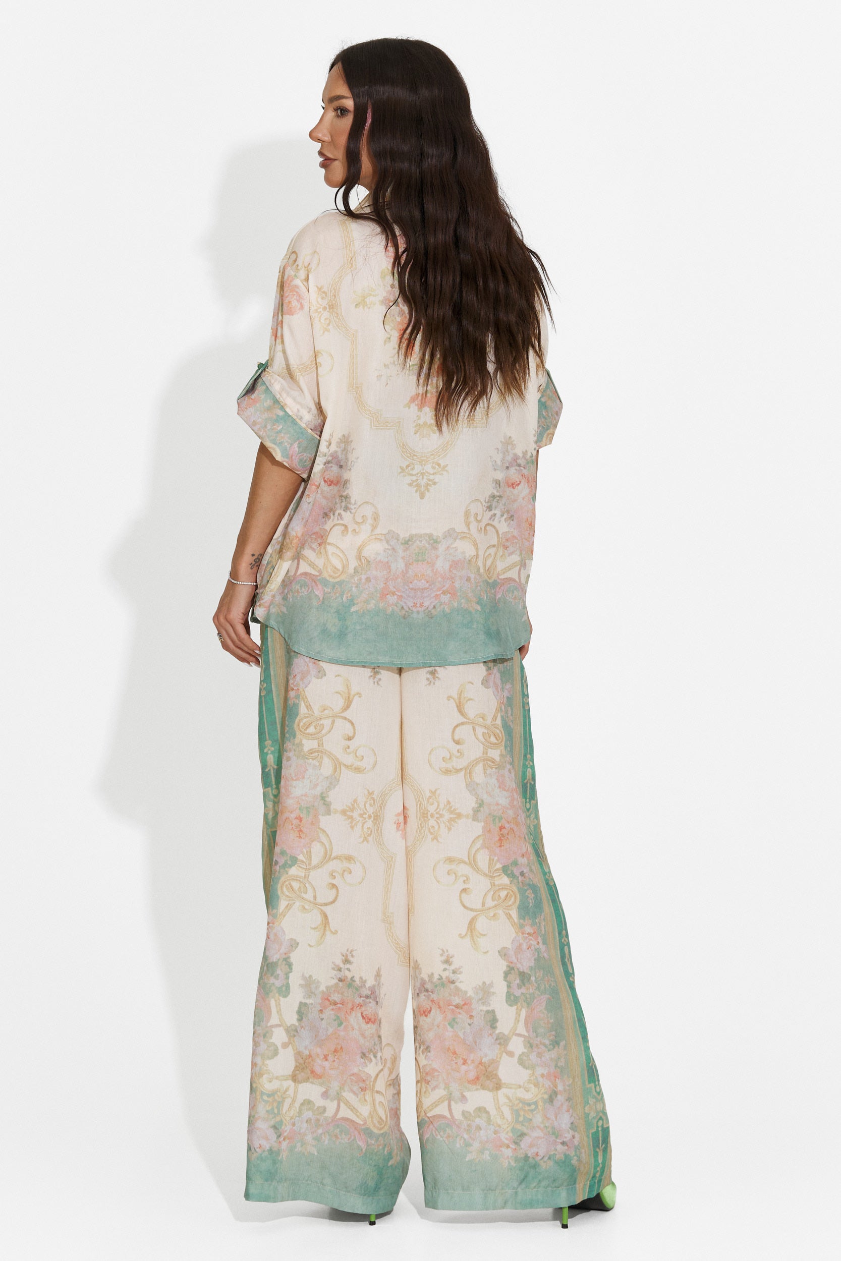 Compleu dama casual verde Nezela Bogas