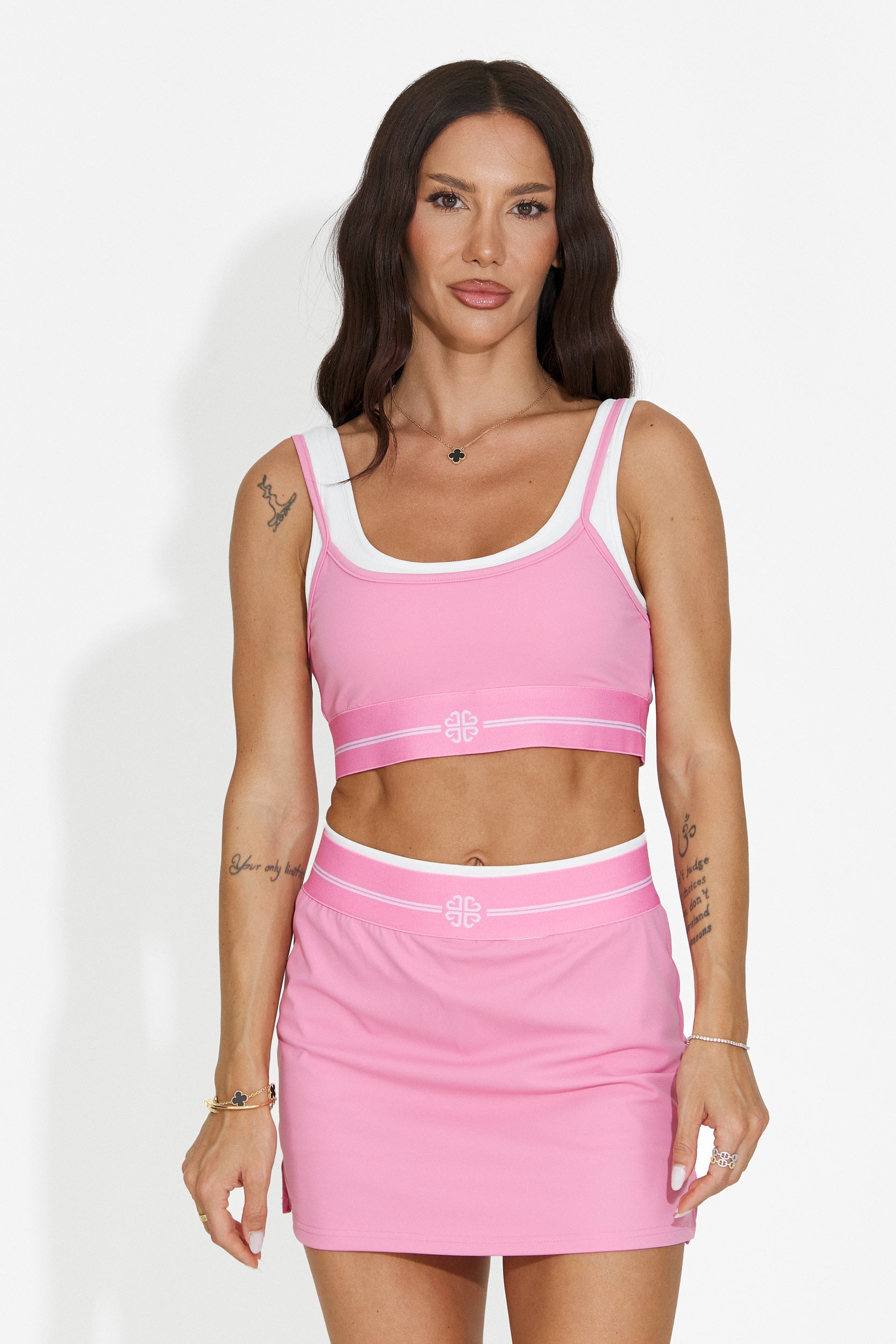 Compleu dama fitness roz Seliena Bogas