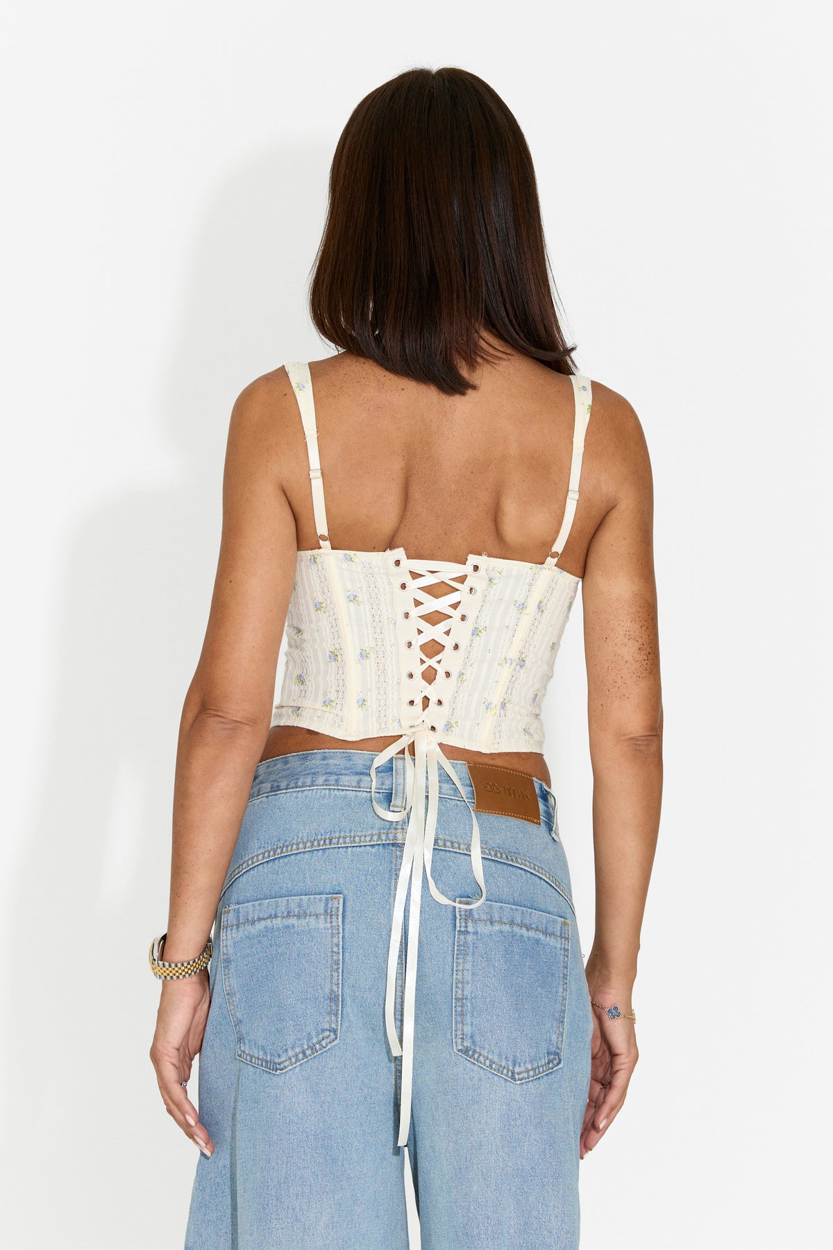 Corset dama elegant galben Varinta Bogas