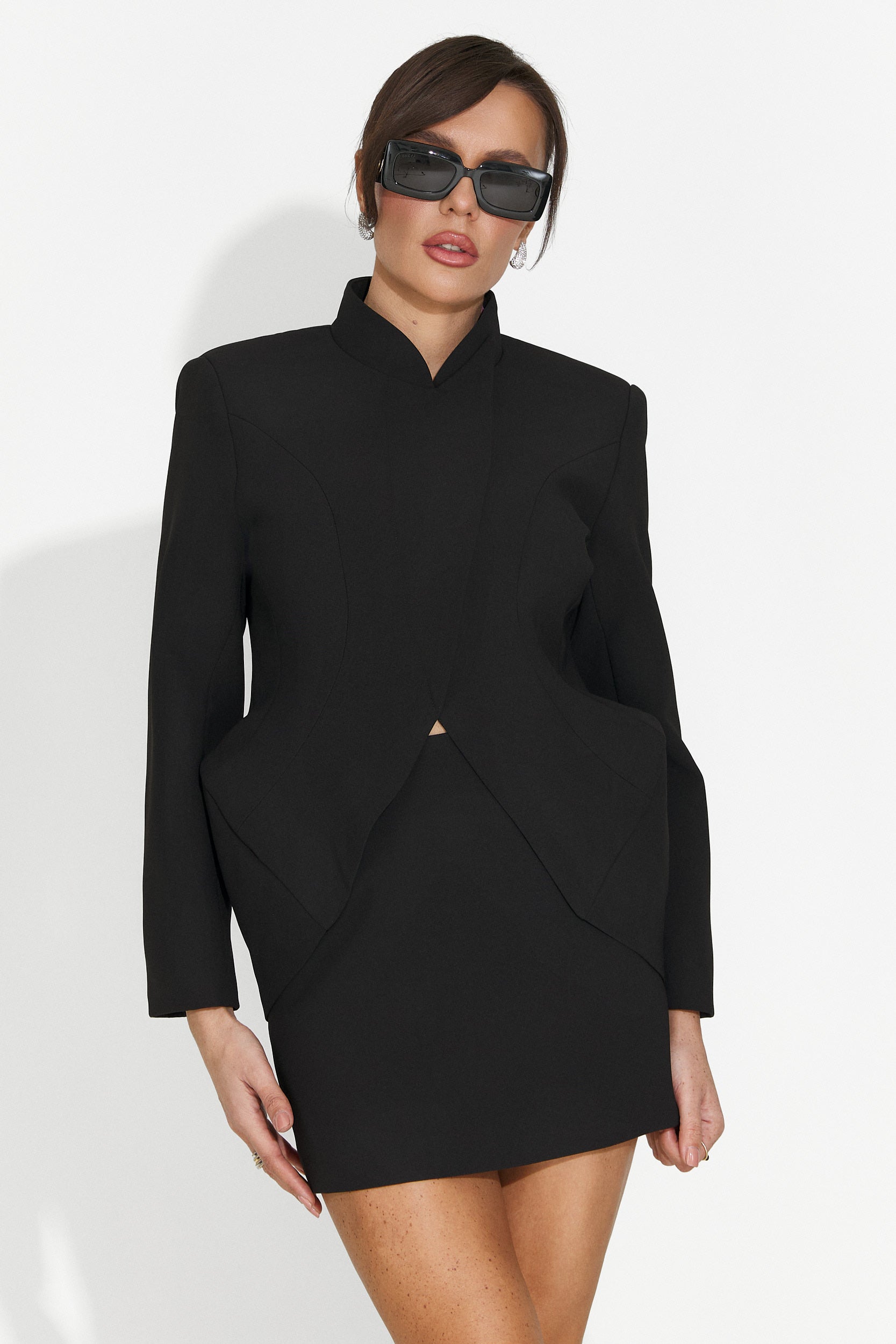 Black Skirt Suit Edesa Bogas
