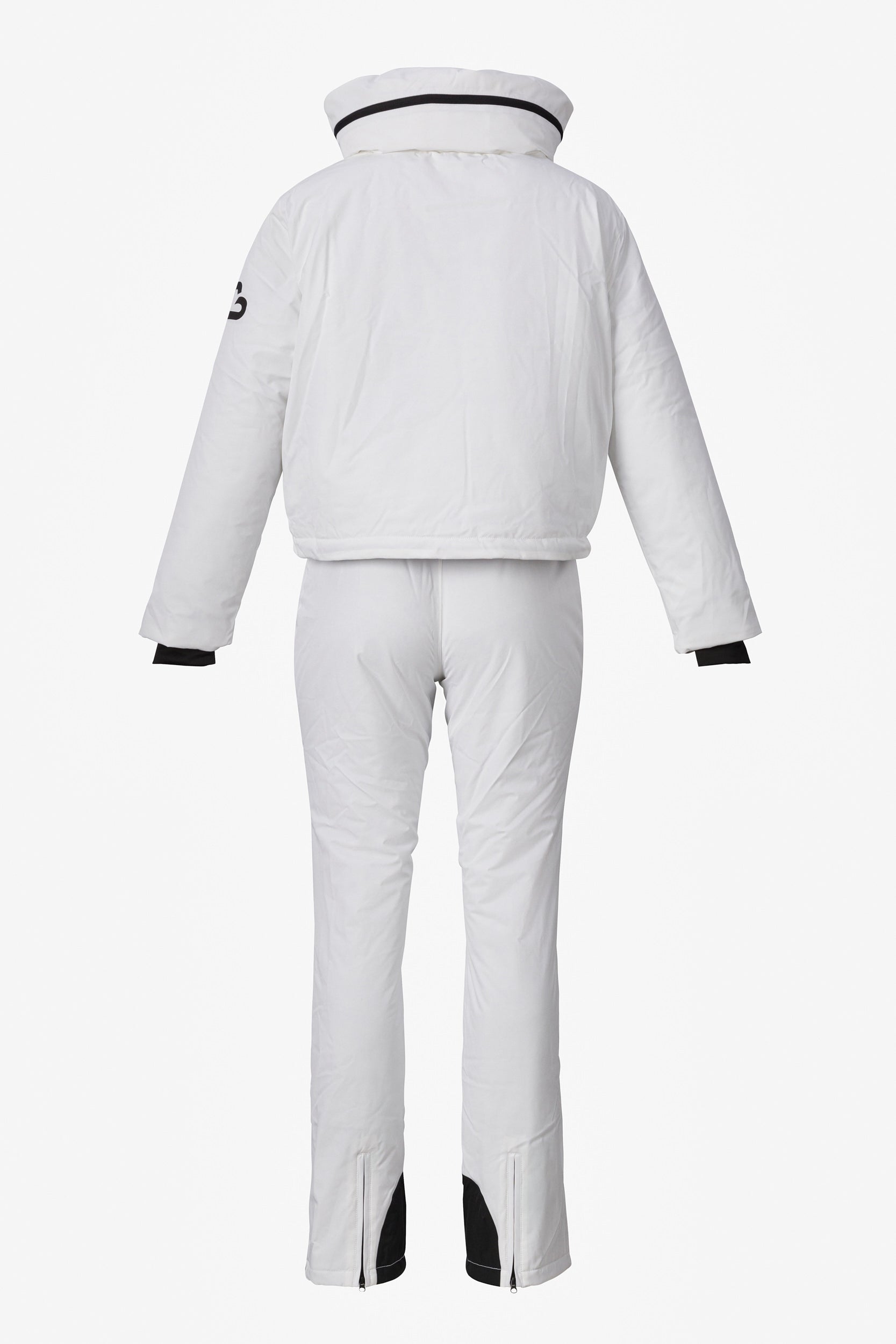 Reasia Bogas White Casual Ski Suit
