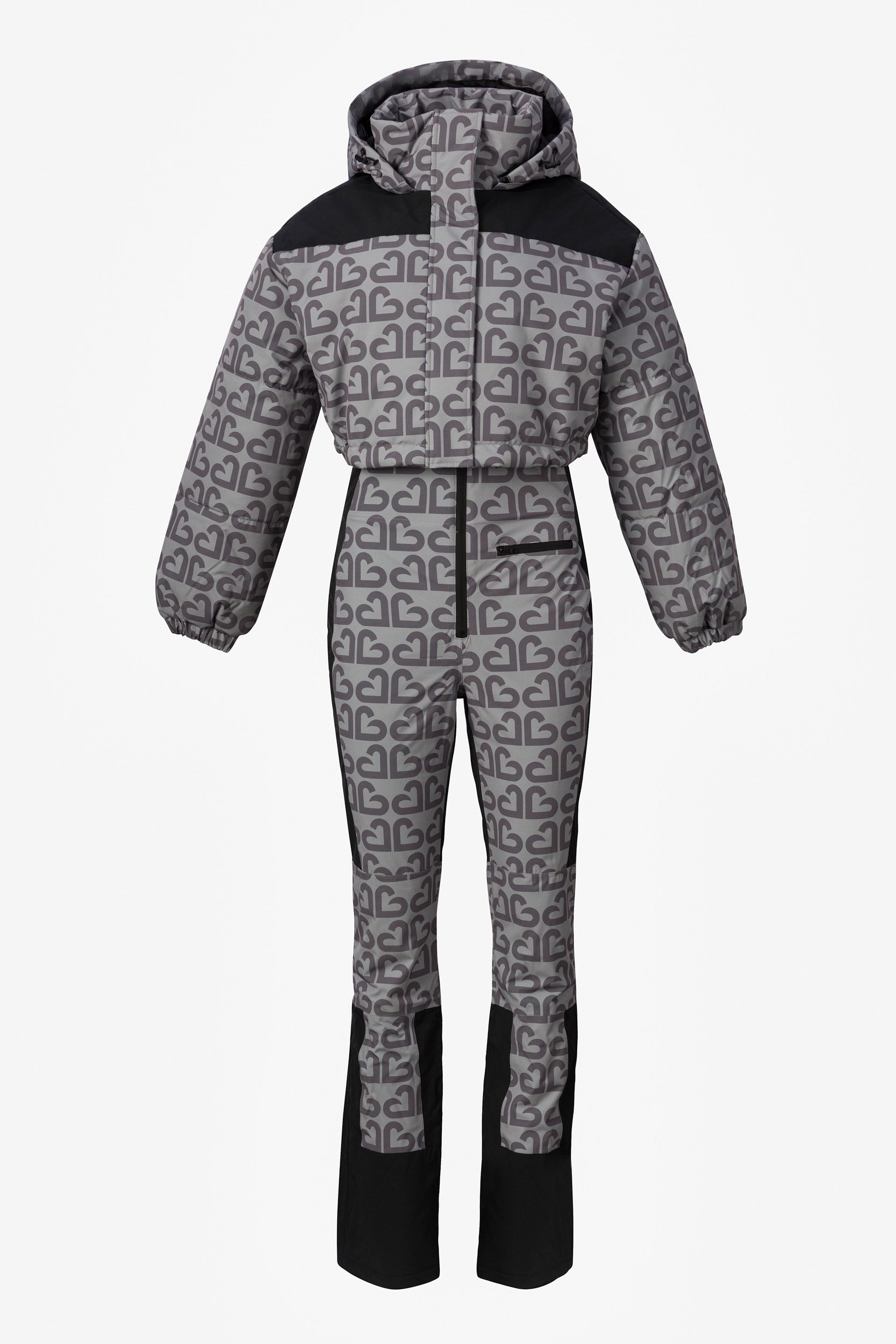 Costum ski casual gri Adelines Bogas