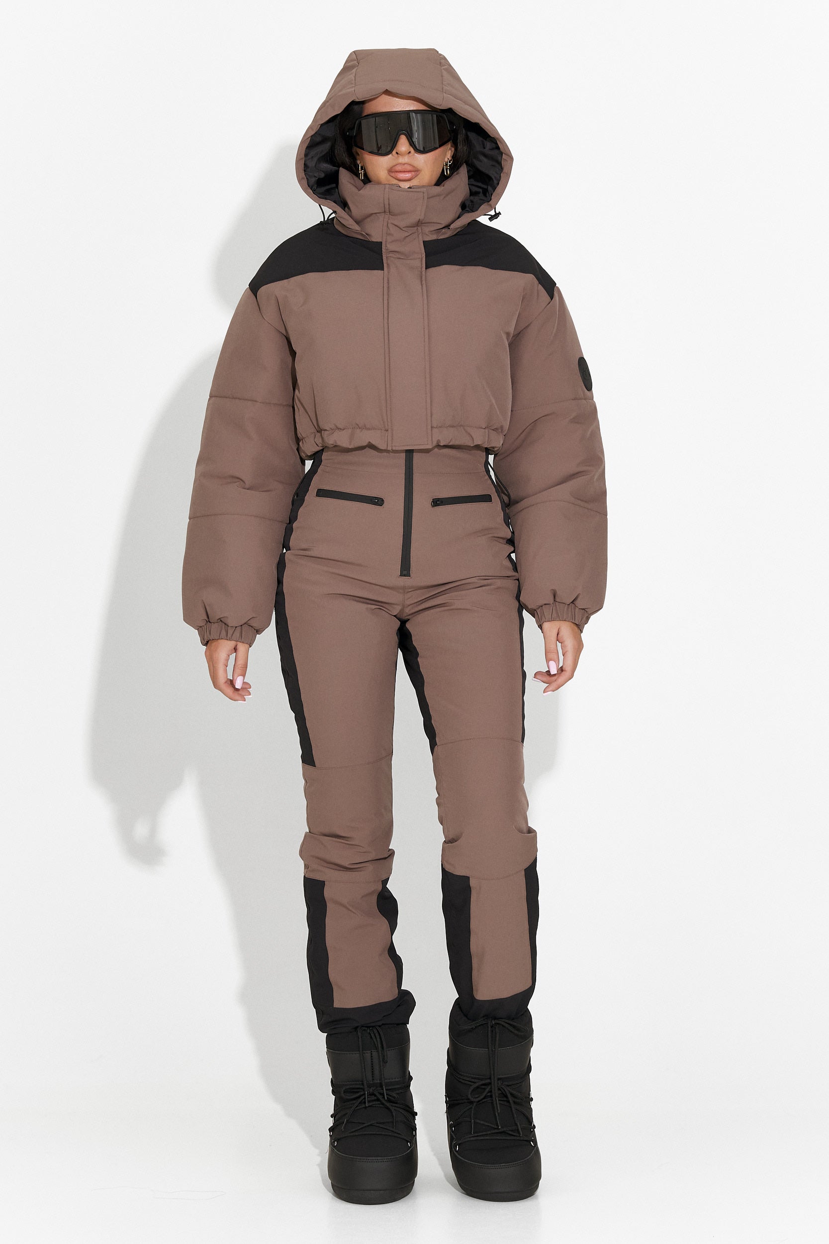 Costum ski casual maro Camelay Bogas