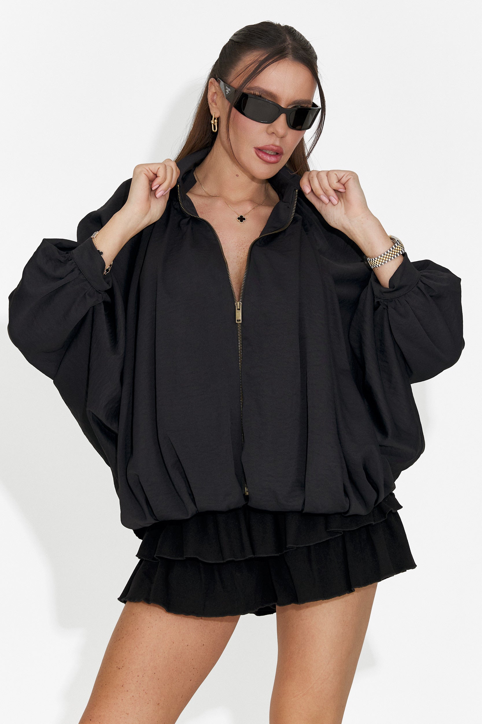 Fusta dama casual neagra Nathaly Bogas