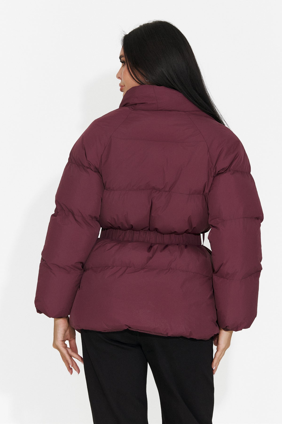 Geaca casual Burgundy Butialia Bogas