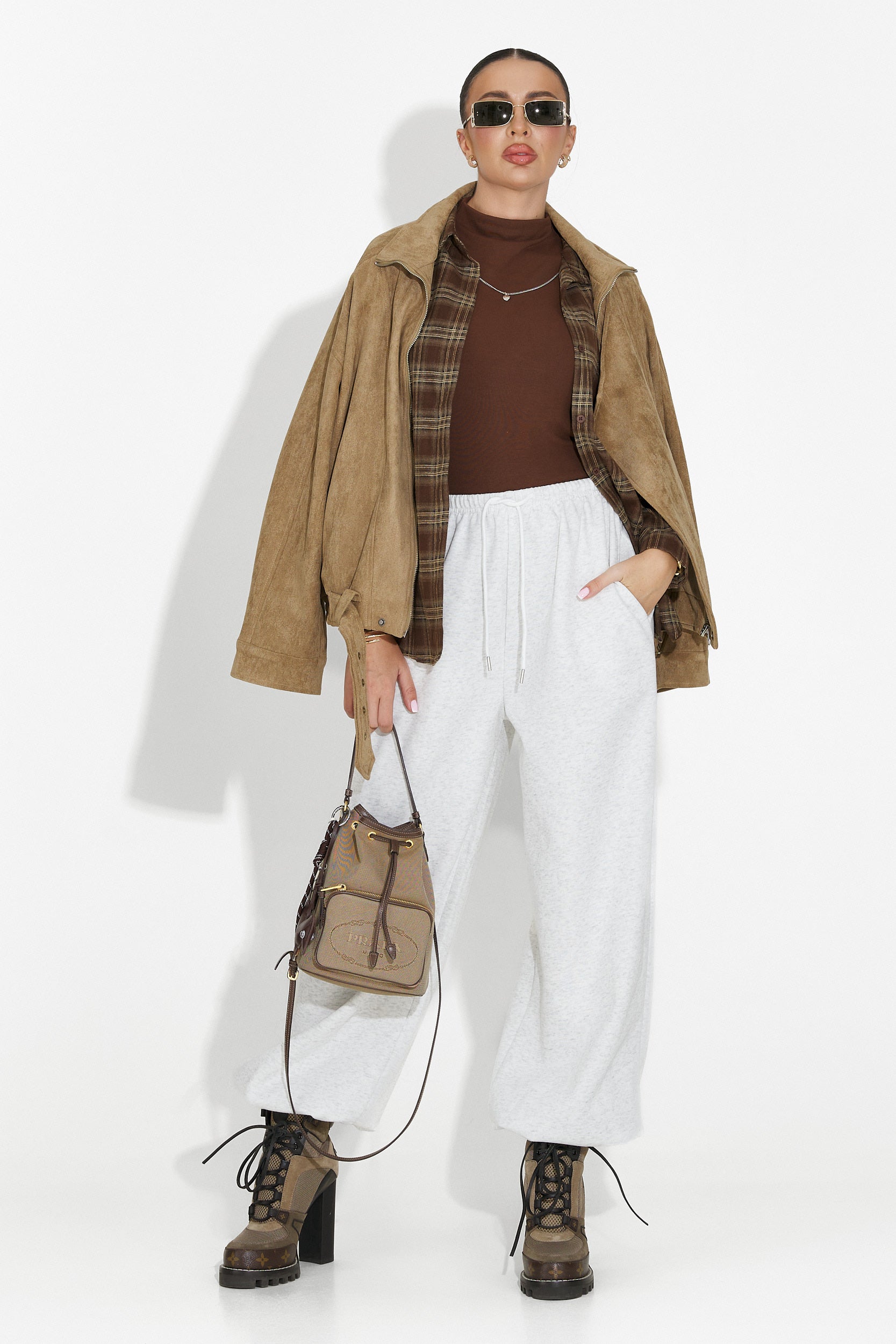 Geaca dama casual bej Ismoria Bogas