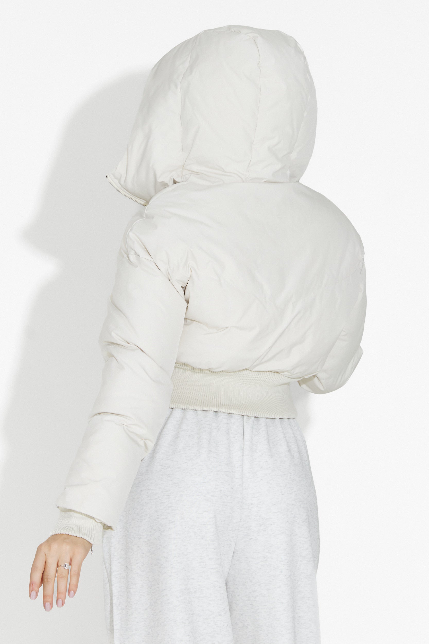 Geaca dama casual bej Lumaya Bogas