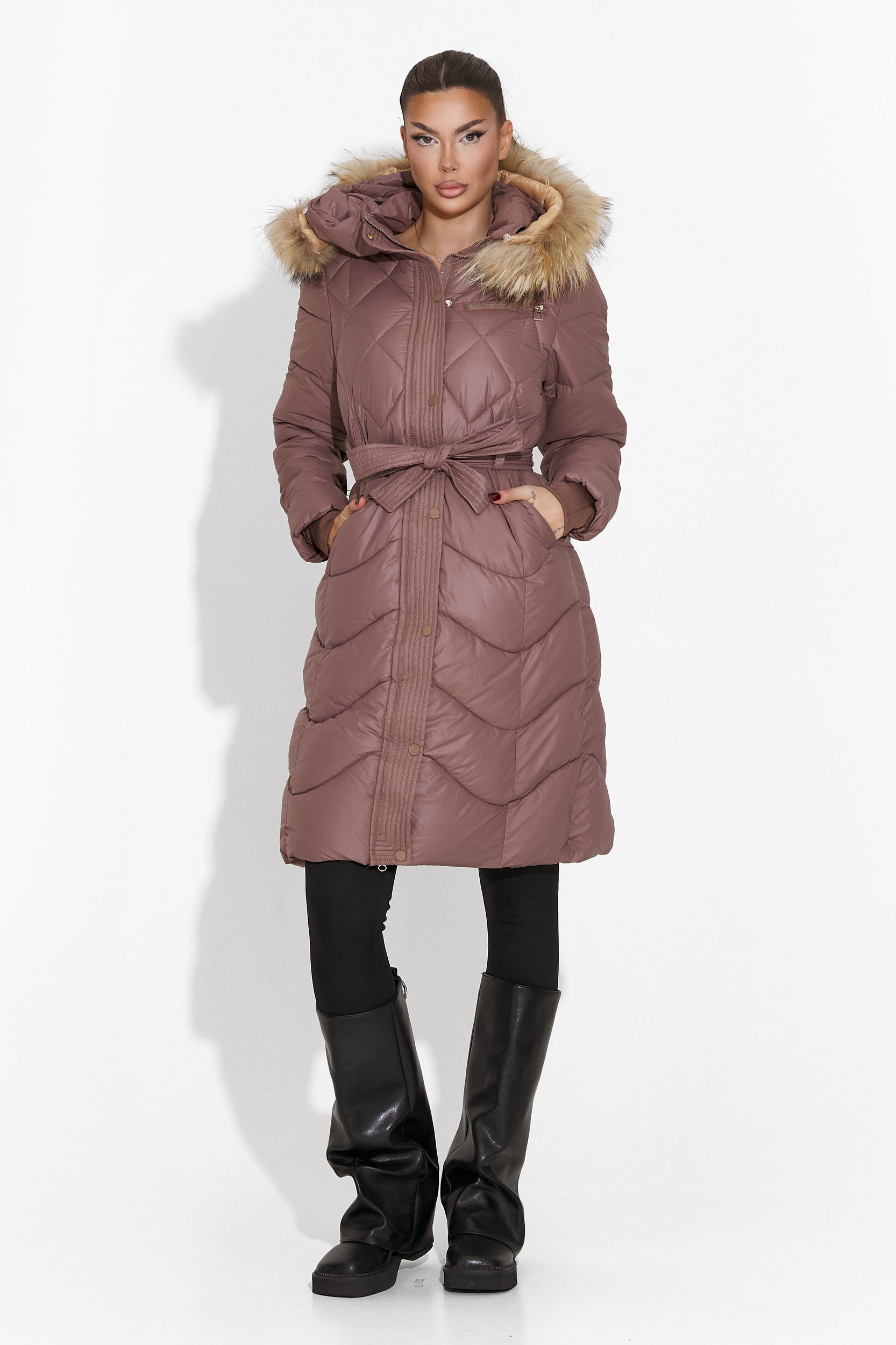 Kiersten Bogas Casual Brown Women's Jacket