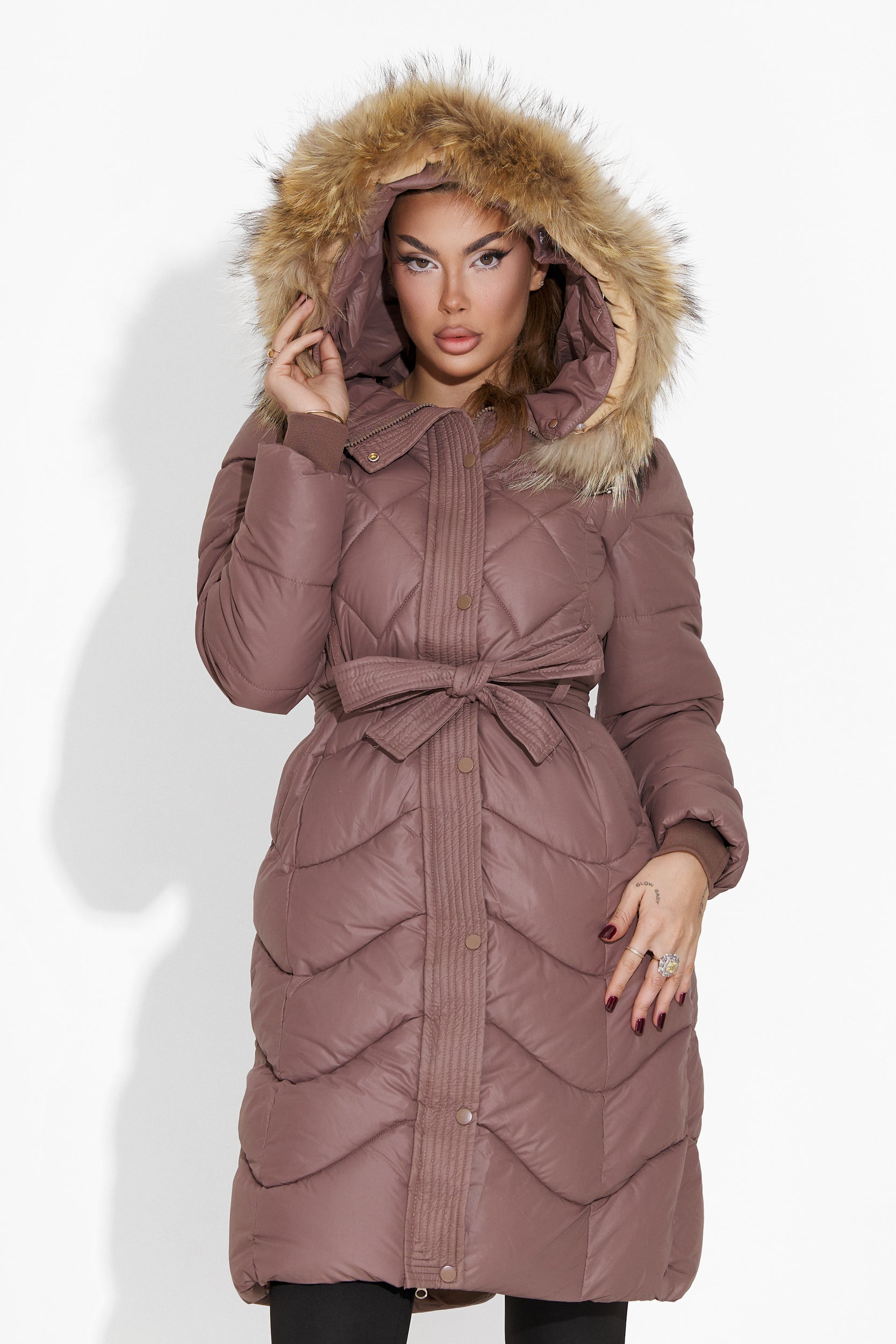 Kiersten Bogas Casual Brown Women's Jacket