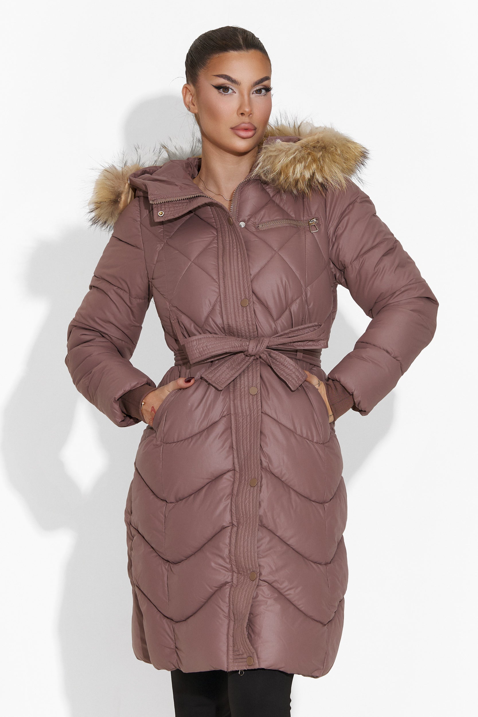 Kiersten Bogas Casual Brown Women's Jacket