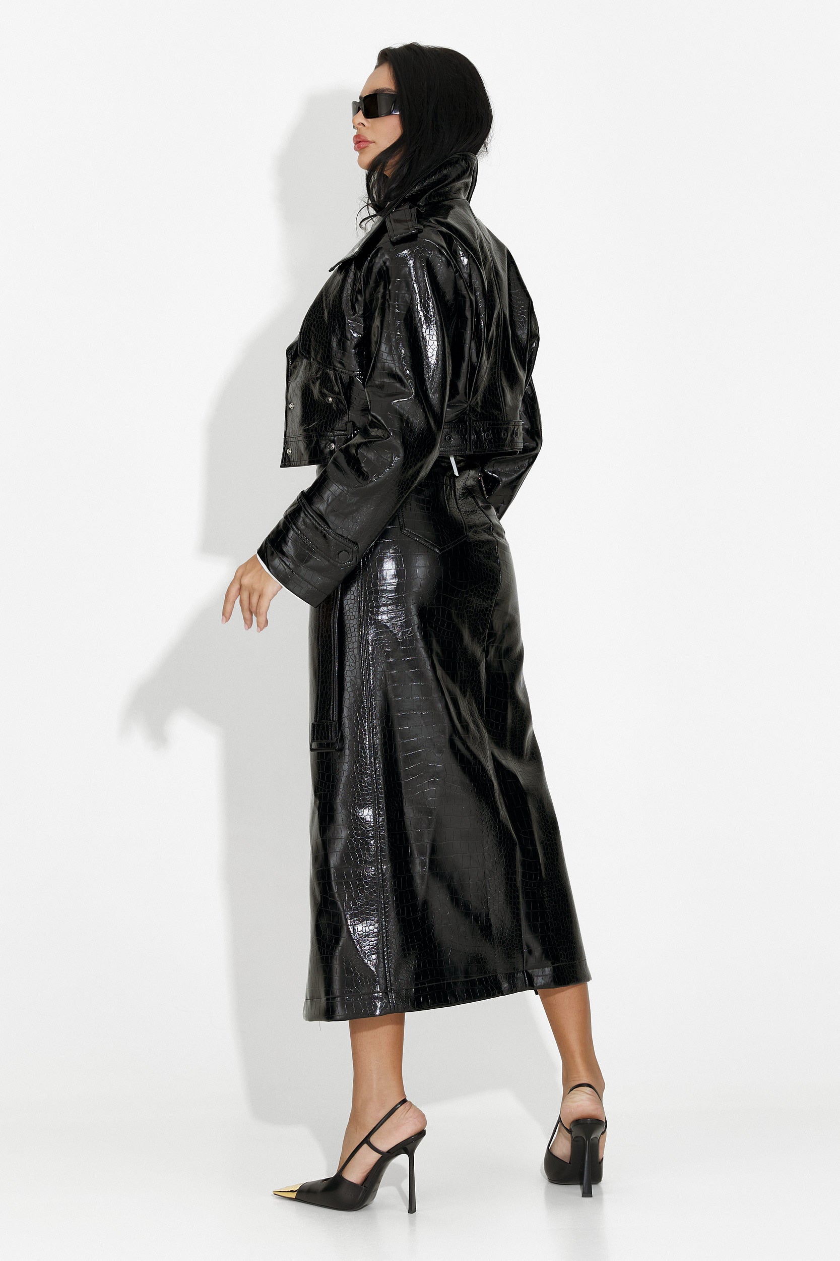 Geaca dama casual neagra Calipso Bogas