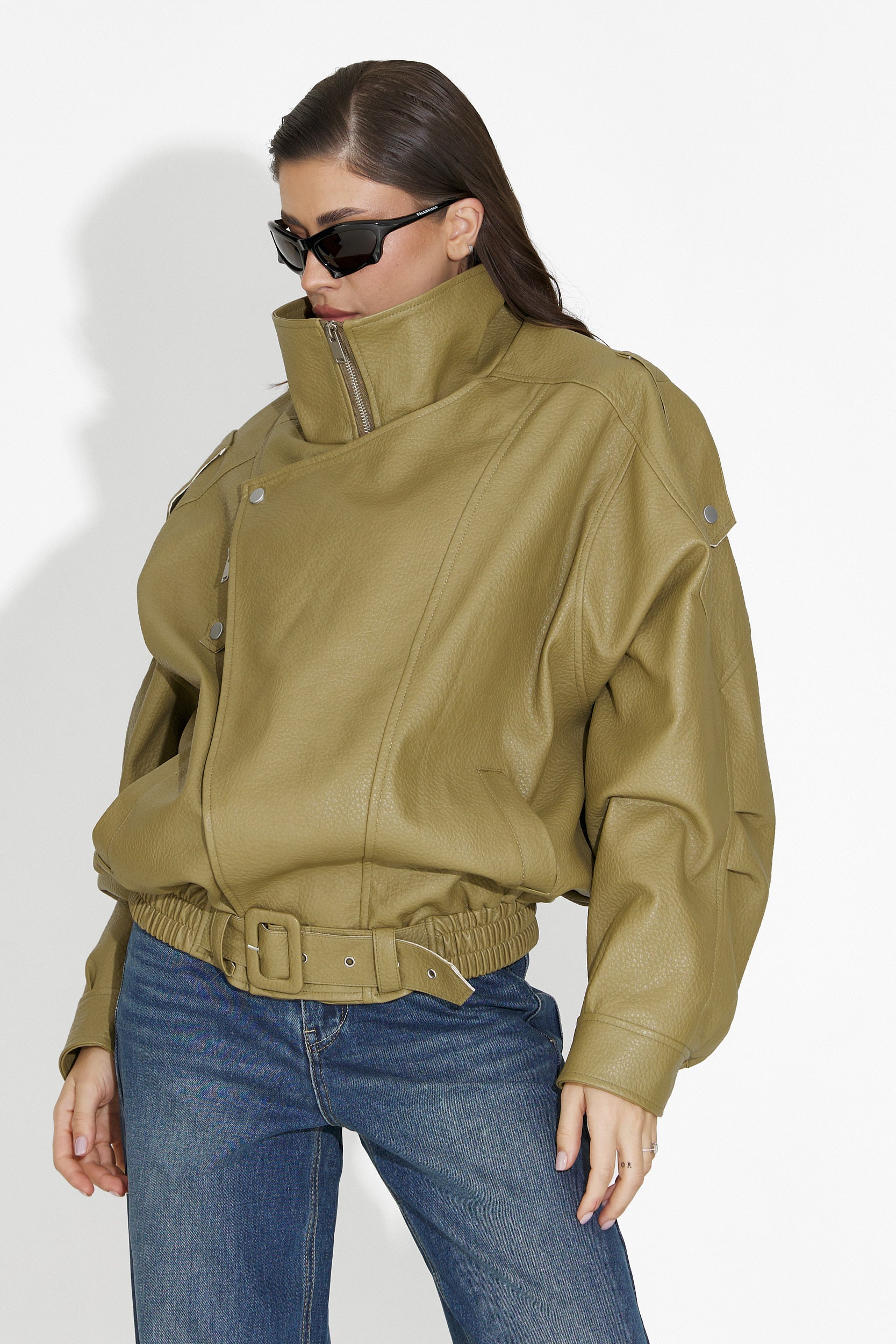 Softina Bogas Khaki Women's Jacket