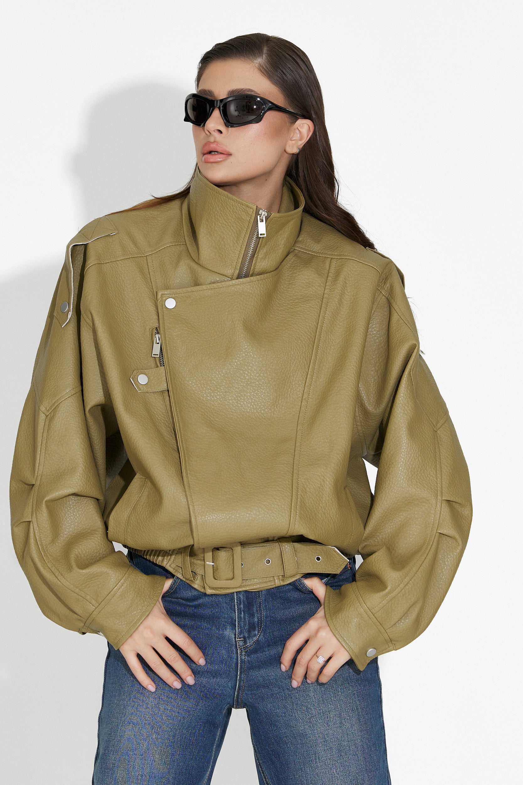 Softina Bogas Khaki Women's Jacket