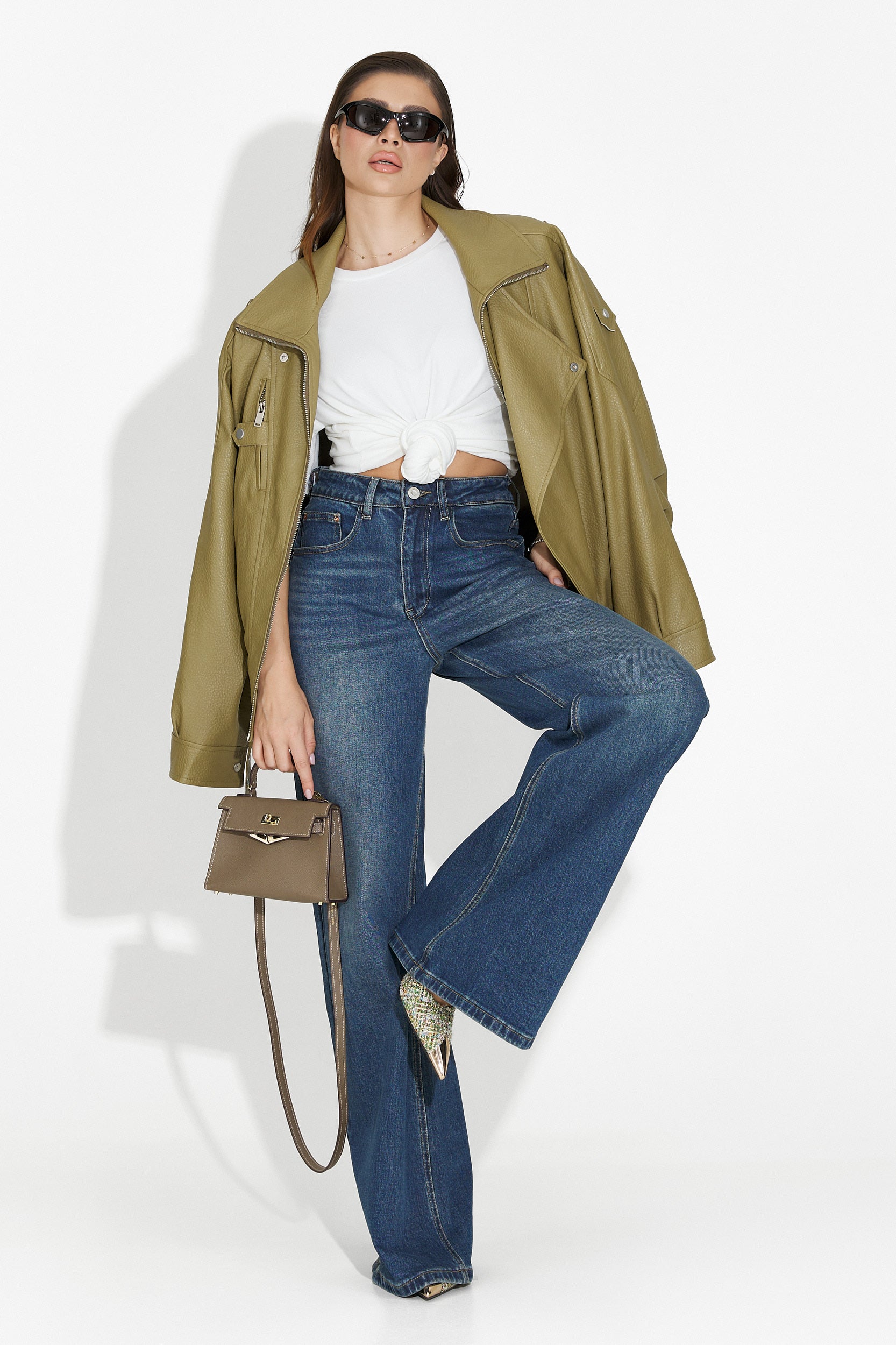 Softina Bogas Khaki Women's Jacket