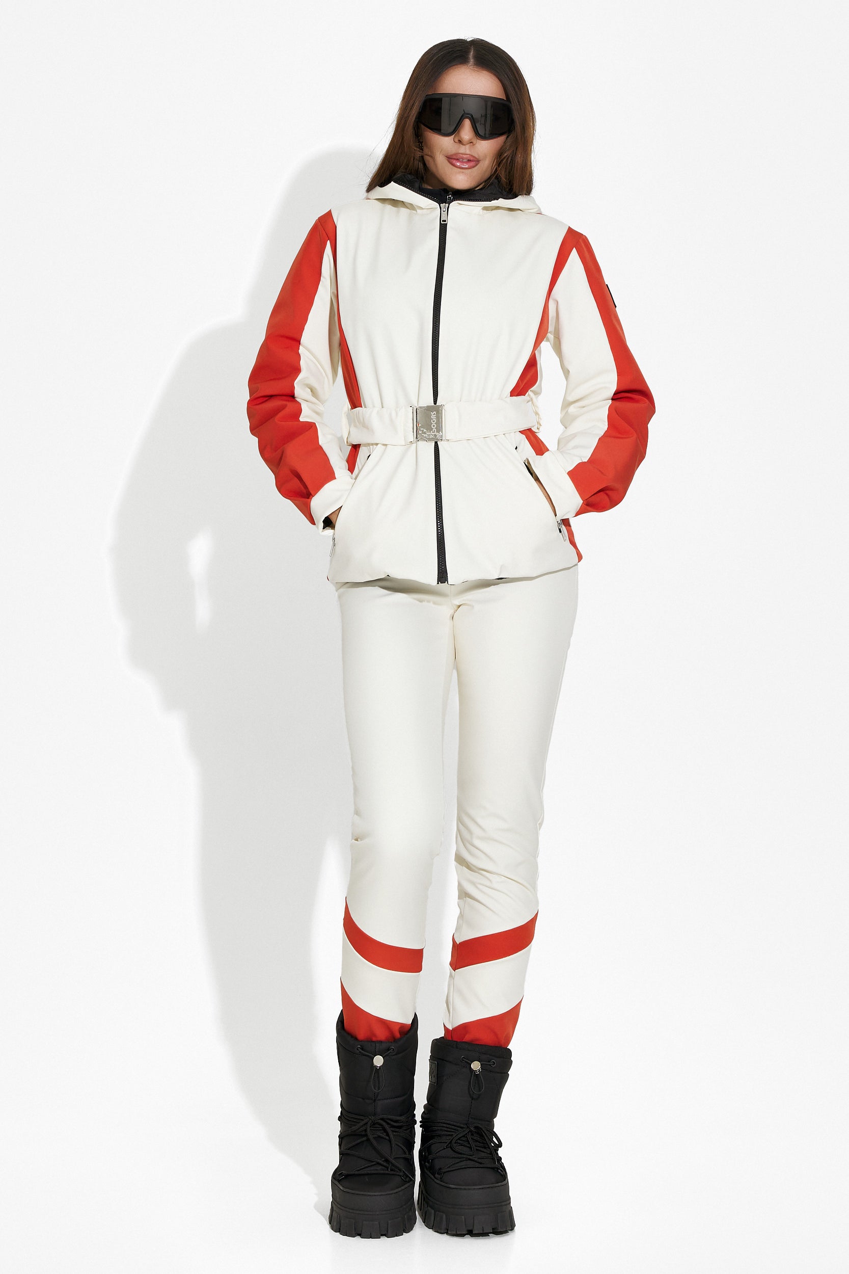 Quinta Bogas Beige Women's Ski Jacket