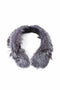 Fezilia Bogas Grey Natural Fur Pearl Necklace