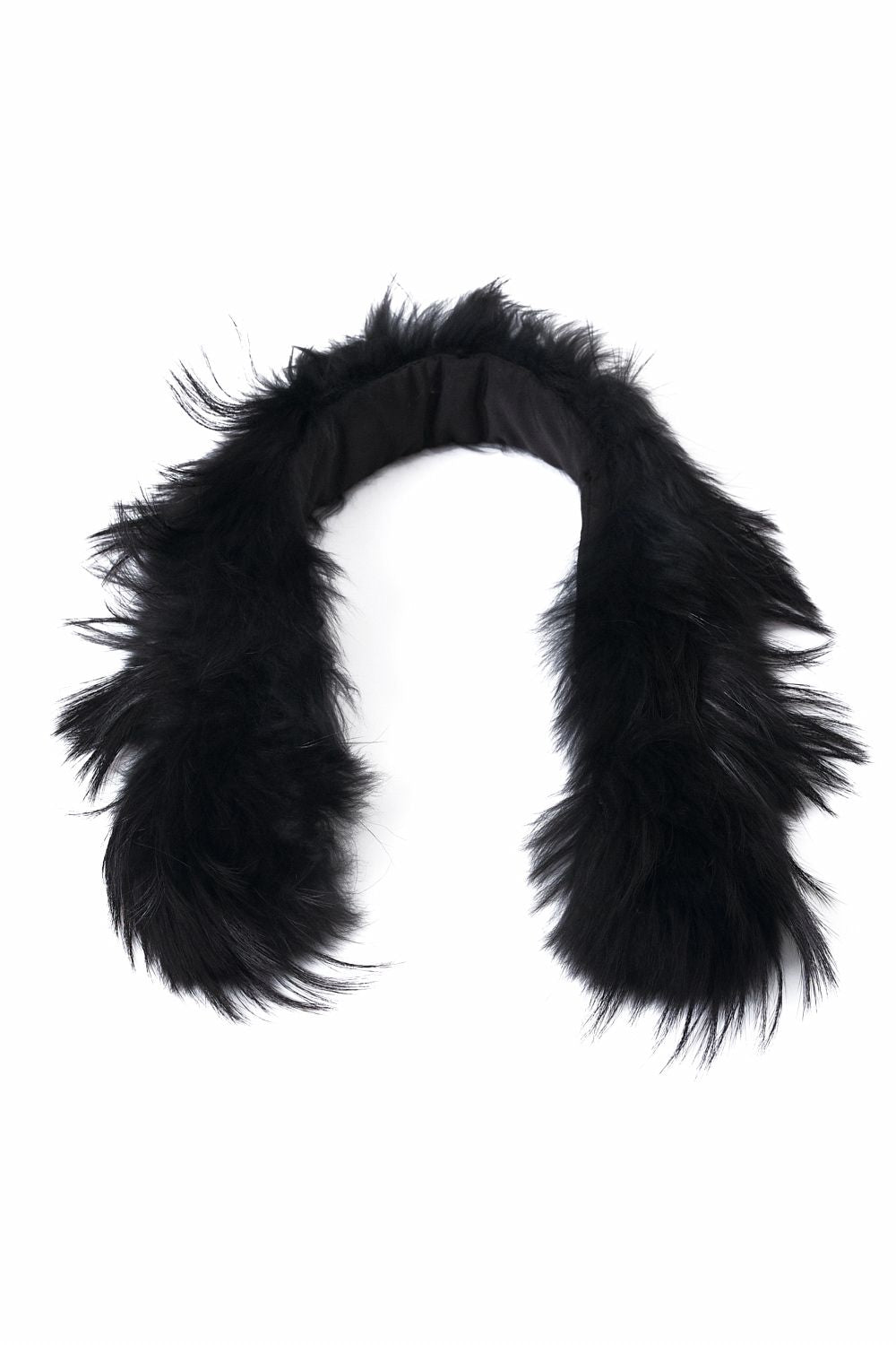 Guler dama blana naturala negru Fezilia Bogas
