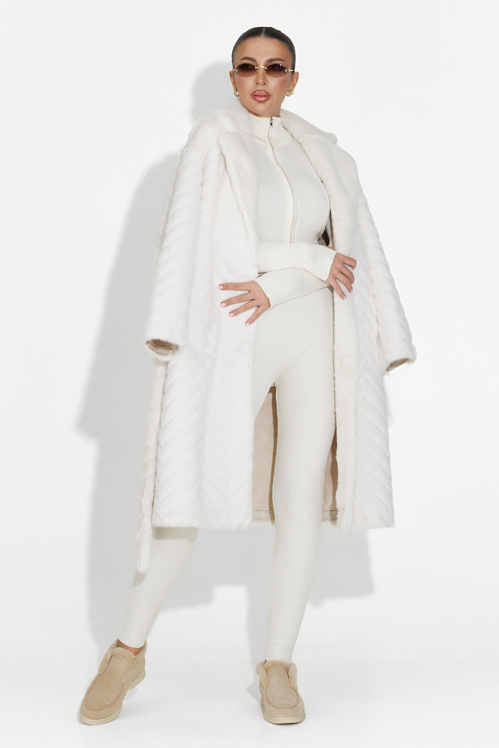 Haina de blana bej Lunaris Bogas