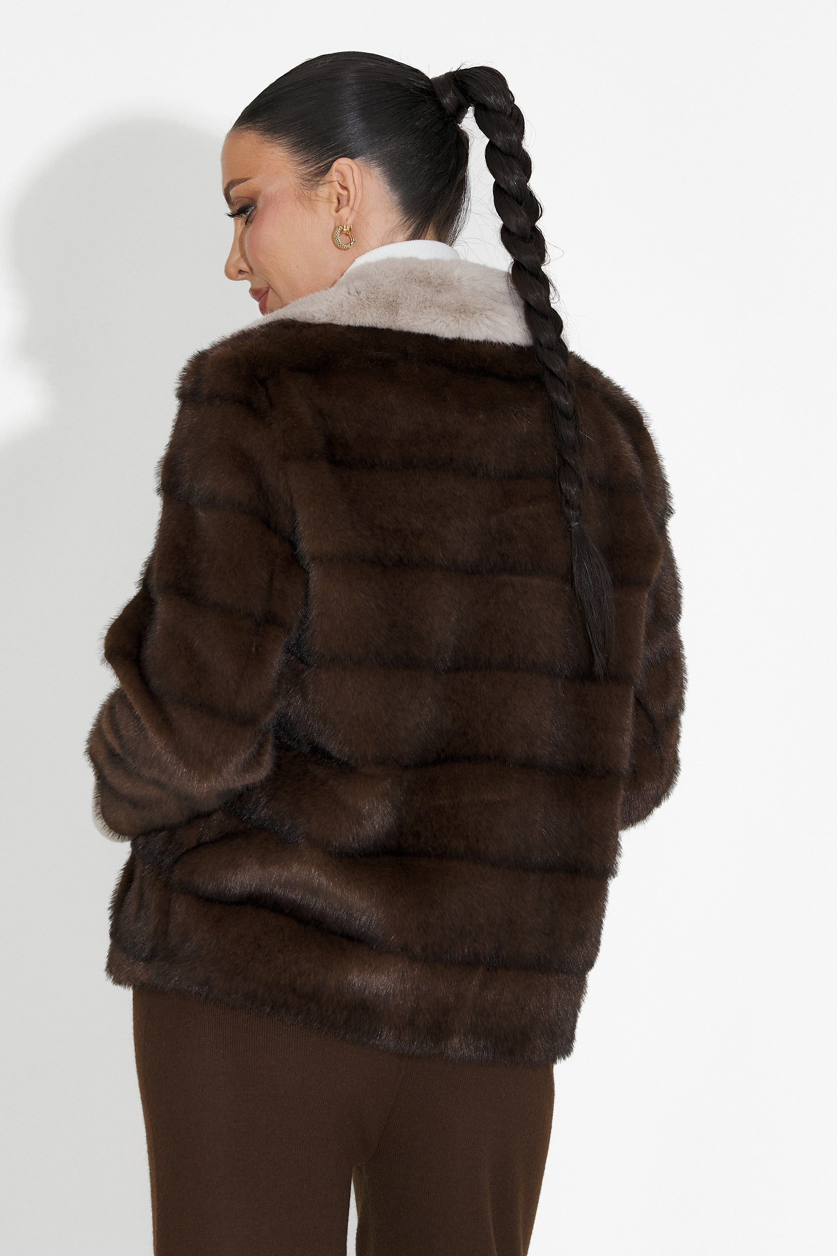 Haina de blana maro Celoria Bogas