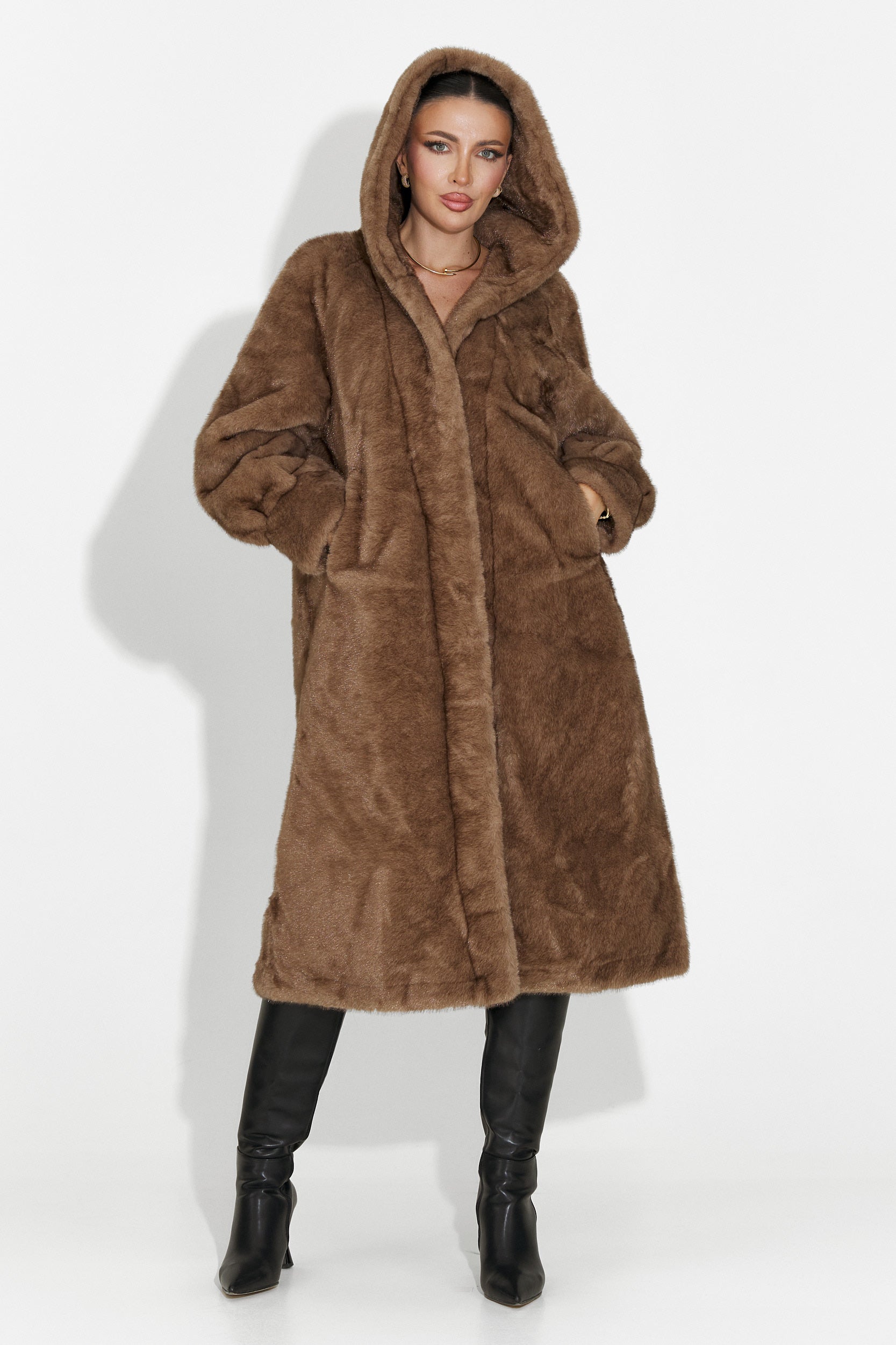 Haina de blana maro Pluvina Bogas