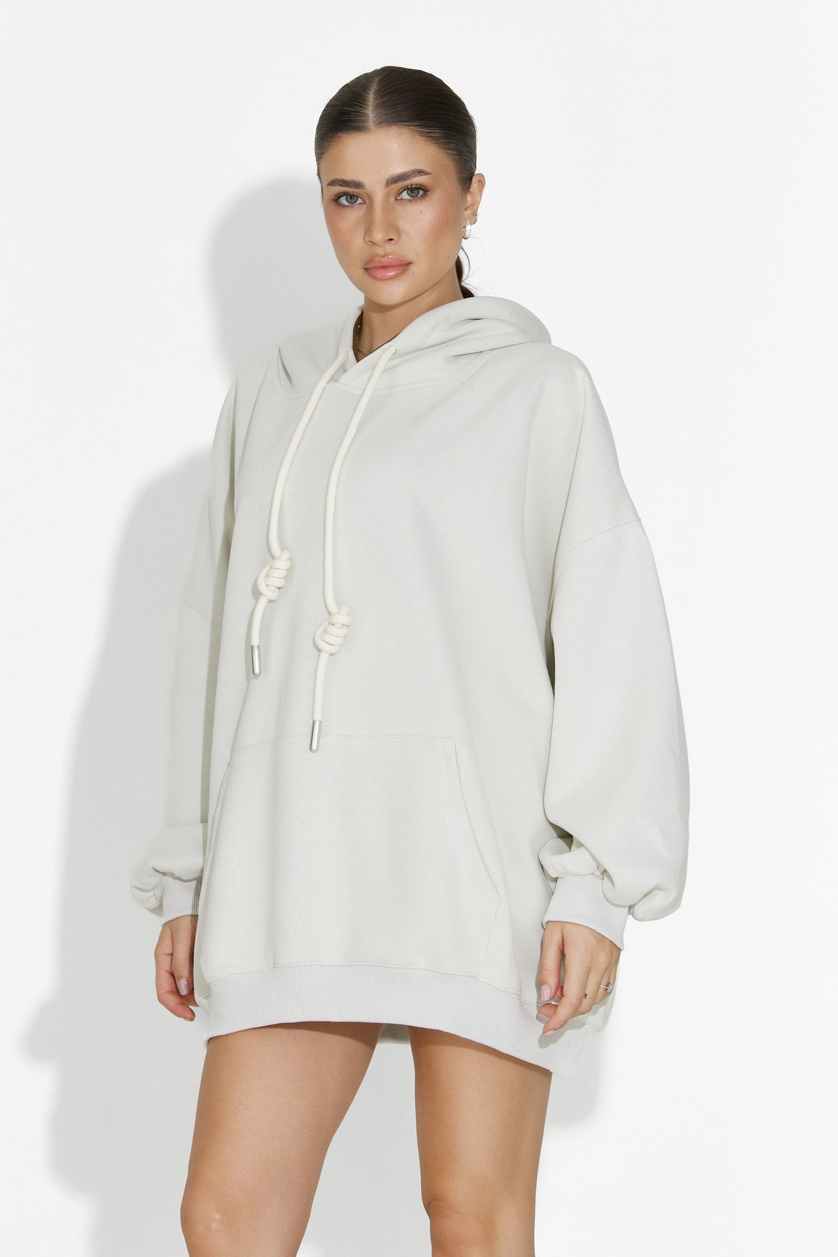 Hanorac dama casual kaki Noblesa Bogas