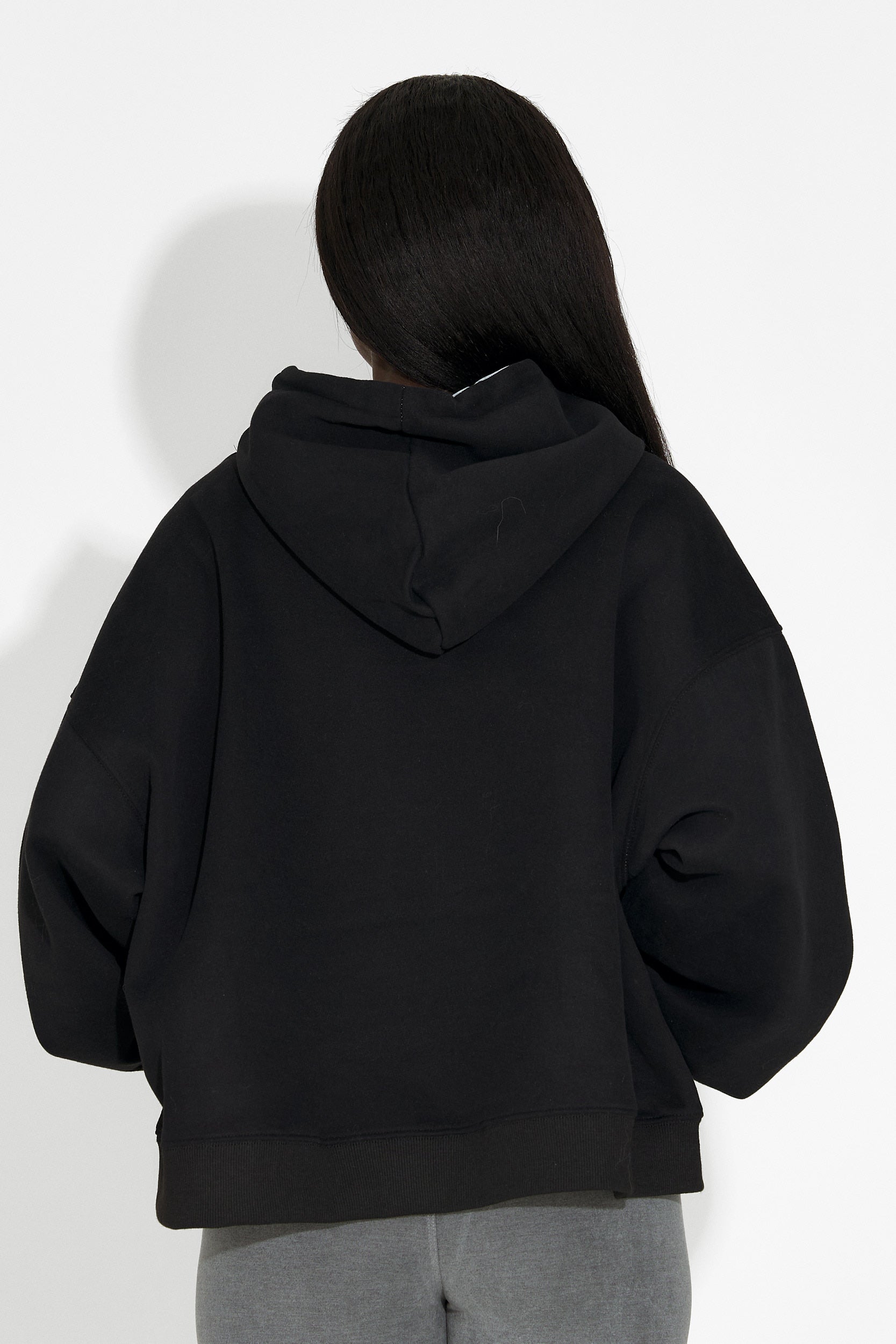 Loravia Bogas Casual Black Women's Hoodie