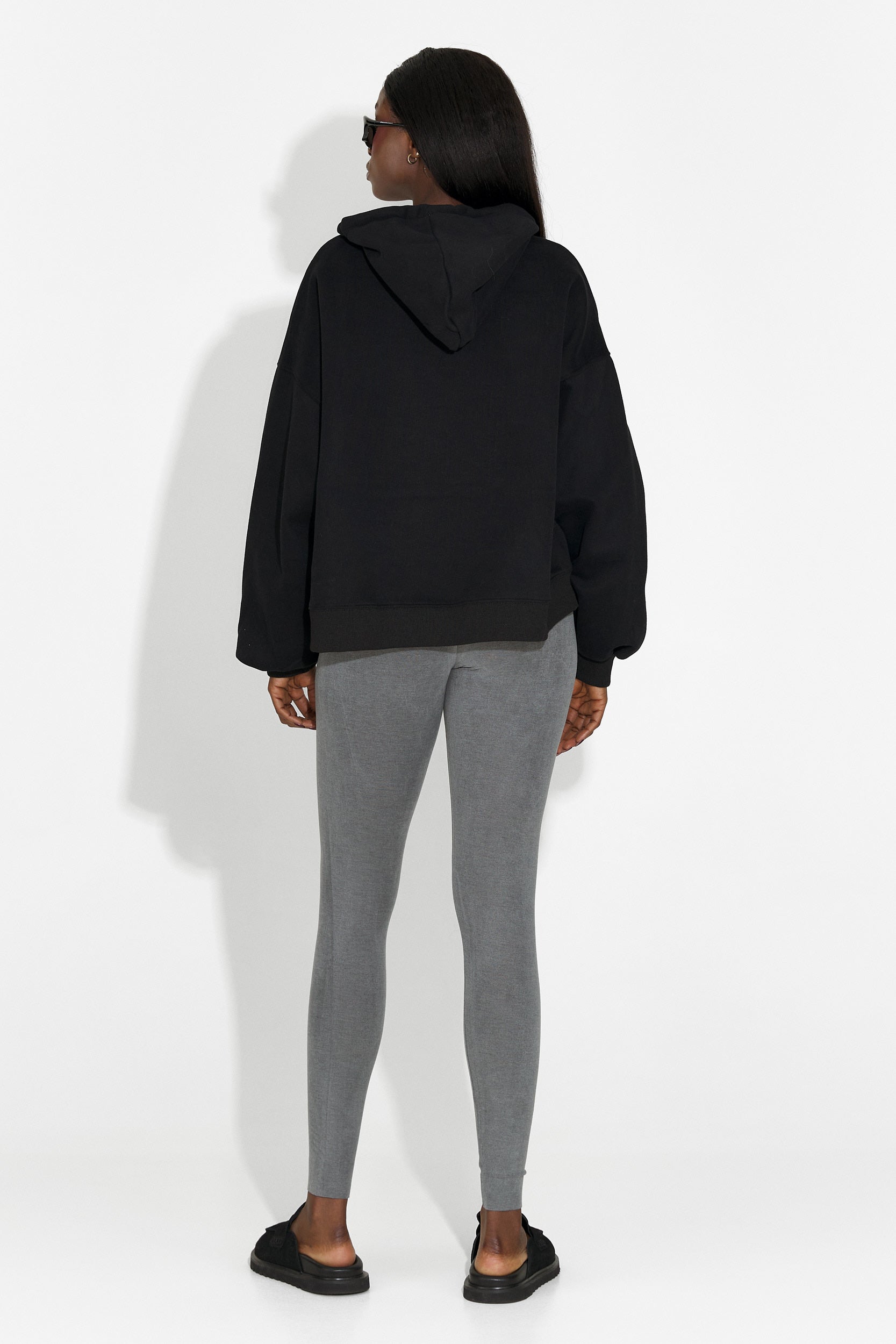 Loravia Bogas Casual Black Women's Hoodie