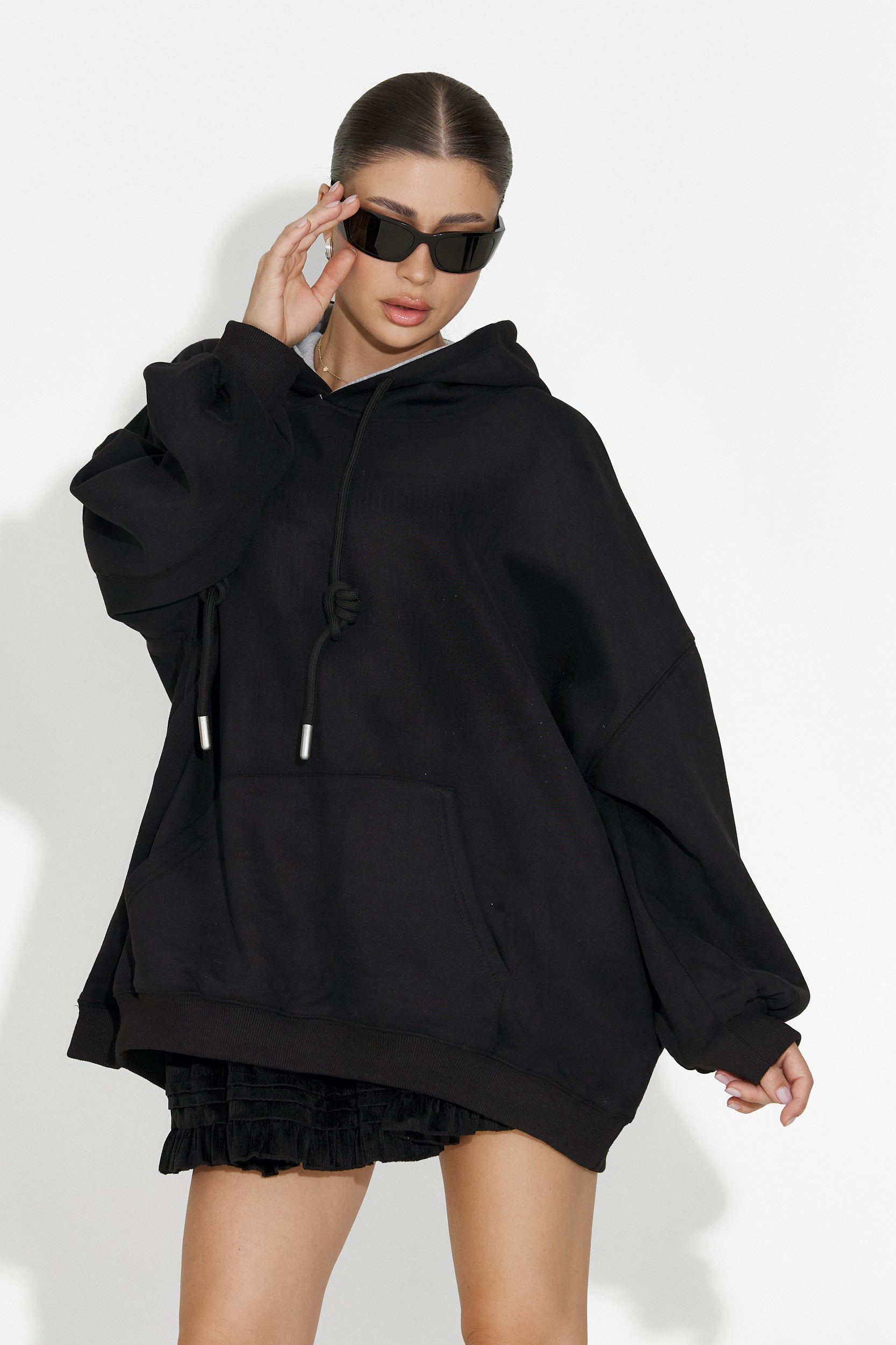 Noblesa Bogas Casual Black Women's Hoodie
