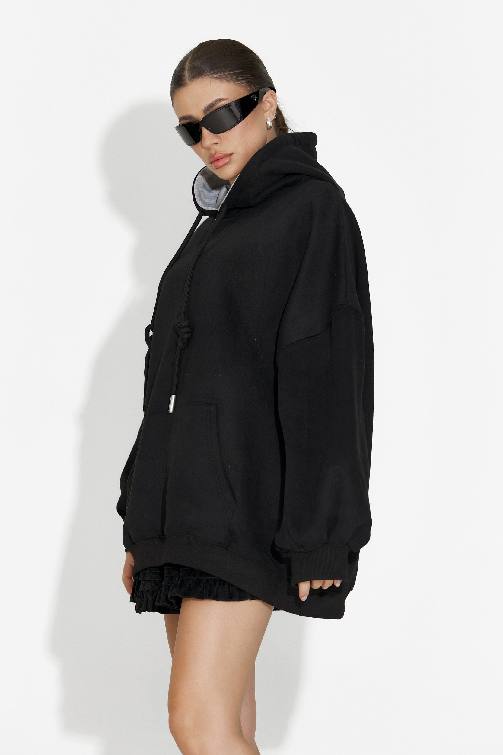 Noblesa Bogas Casual Black Women's Hoodie