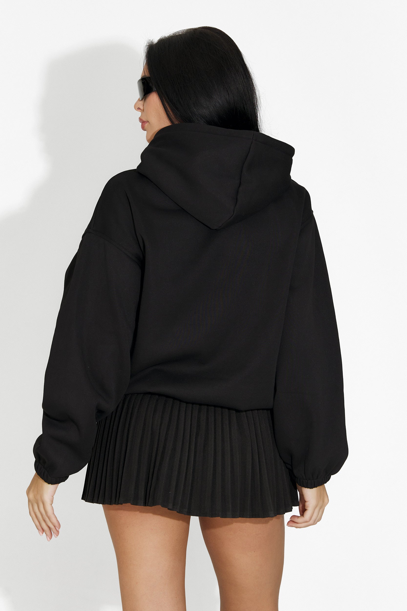 Rinalis Bogas Casual Black Women's Hoodie