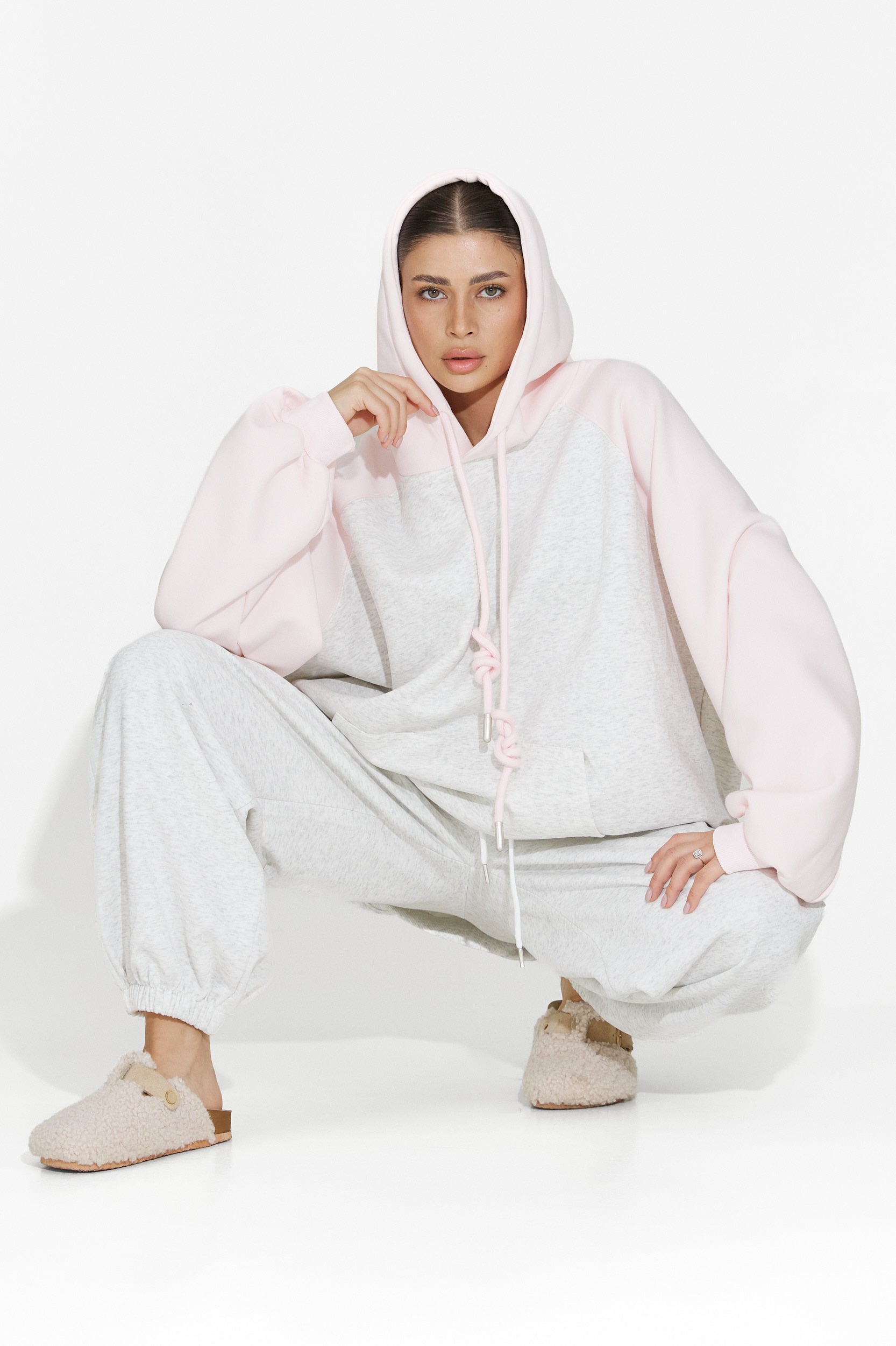 Hanorac dama casual roz Tavric Bogas