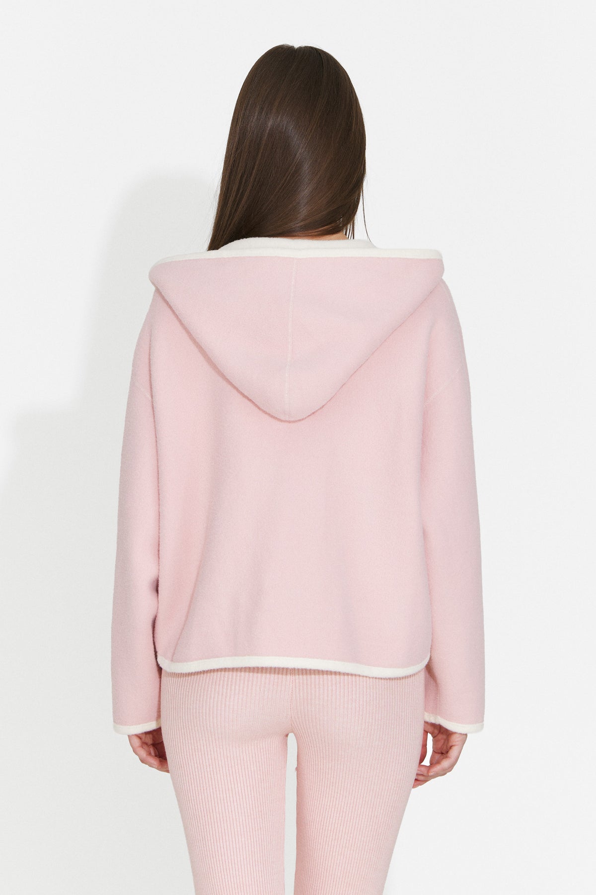 Jacheta casual roz Ratvesia Bogas