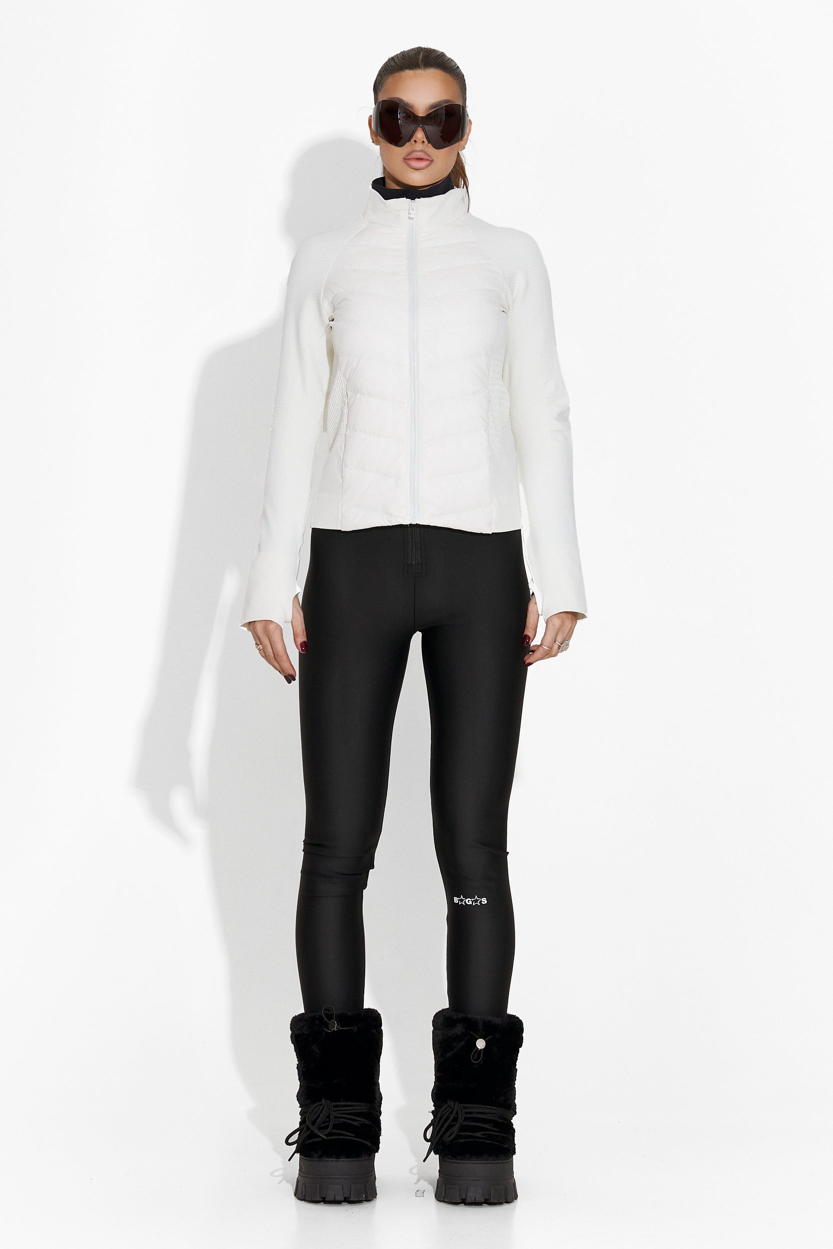 Gimena Bogas Casual White Women's Jacket