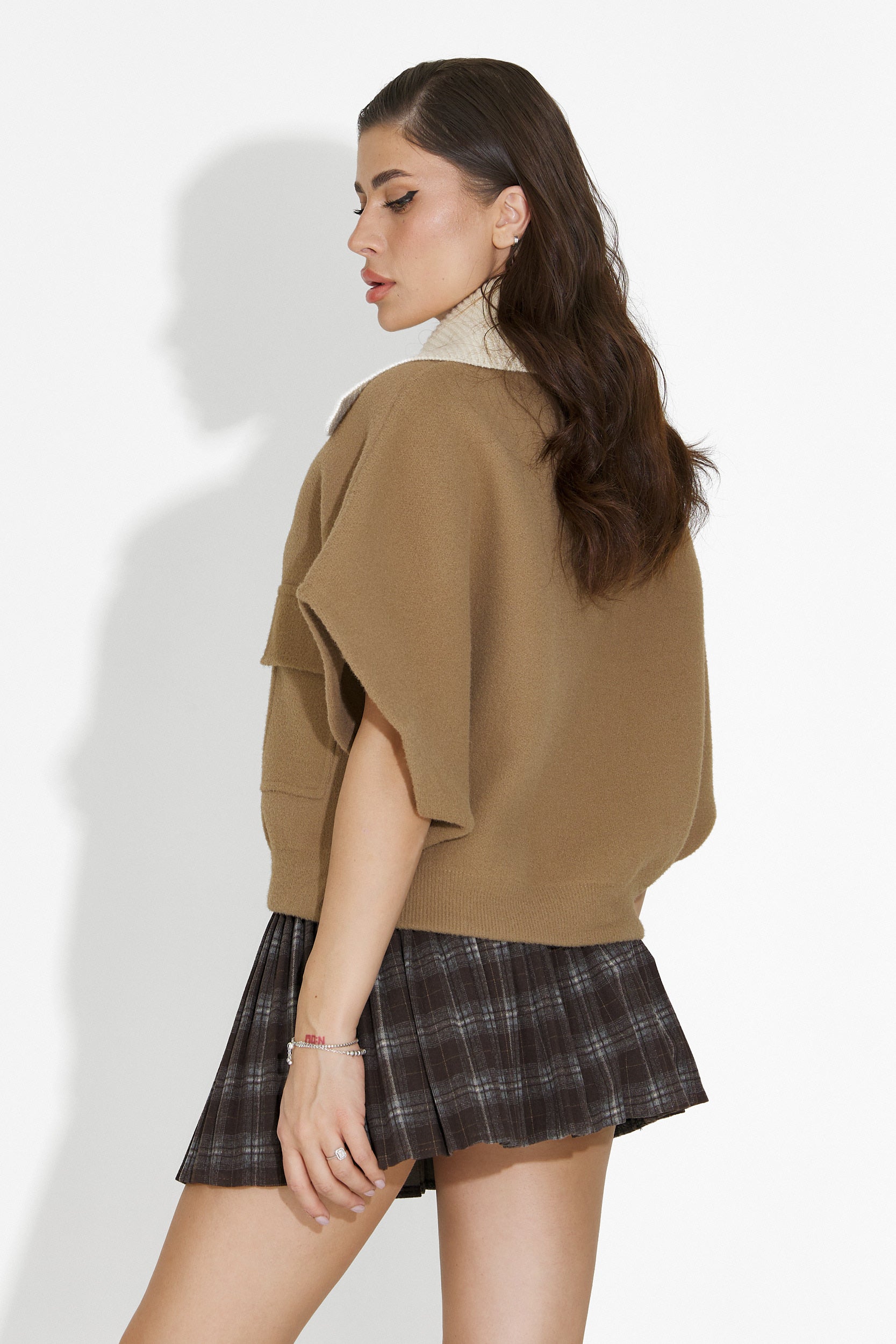 Jacheta dama casual maro Cariolia Bogas