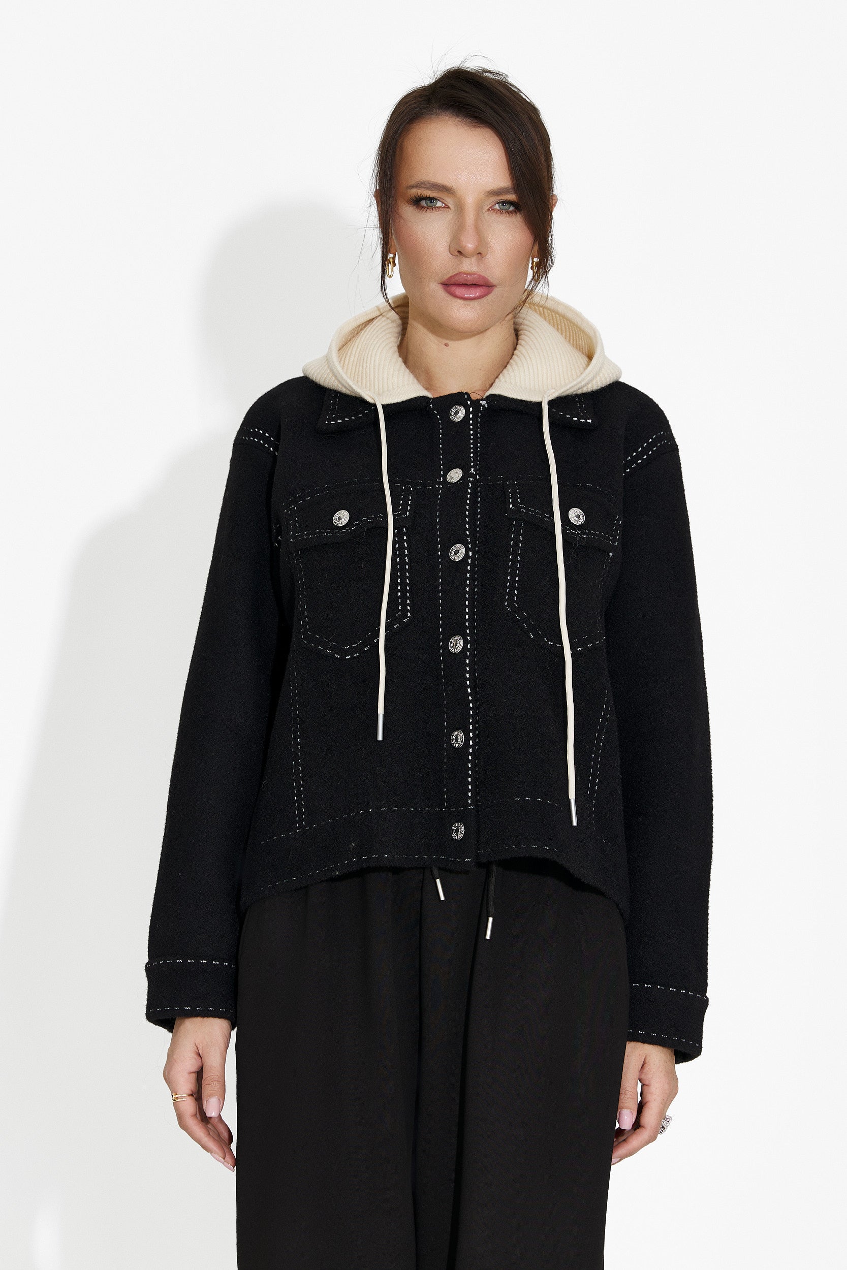 Women's casual black jacket Mirtha Bogas