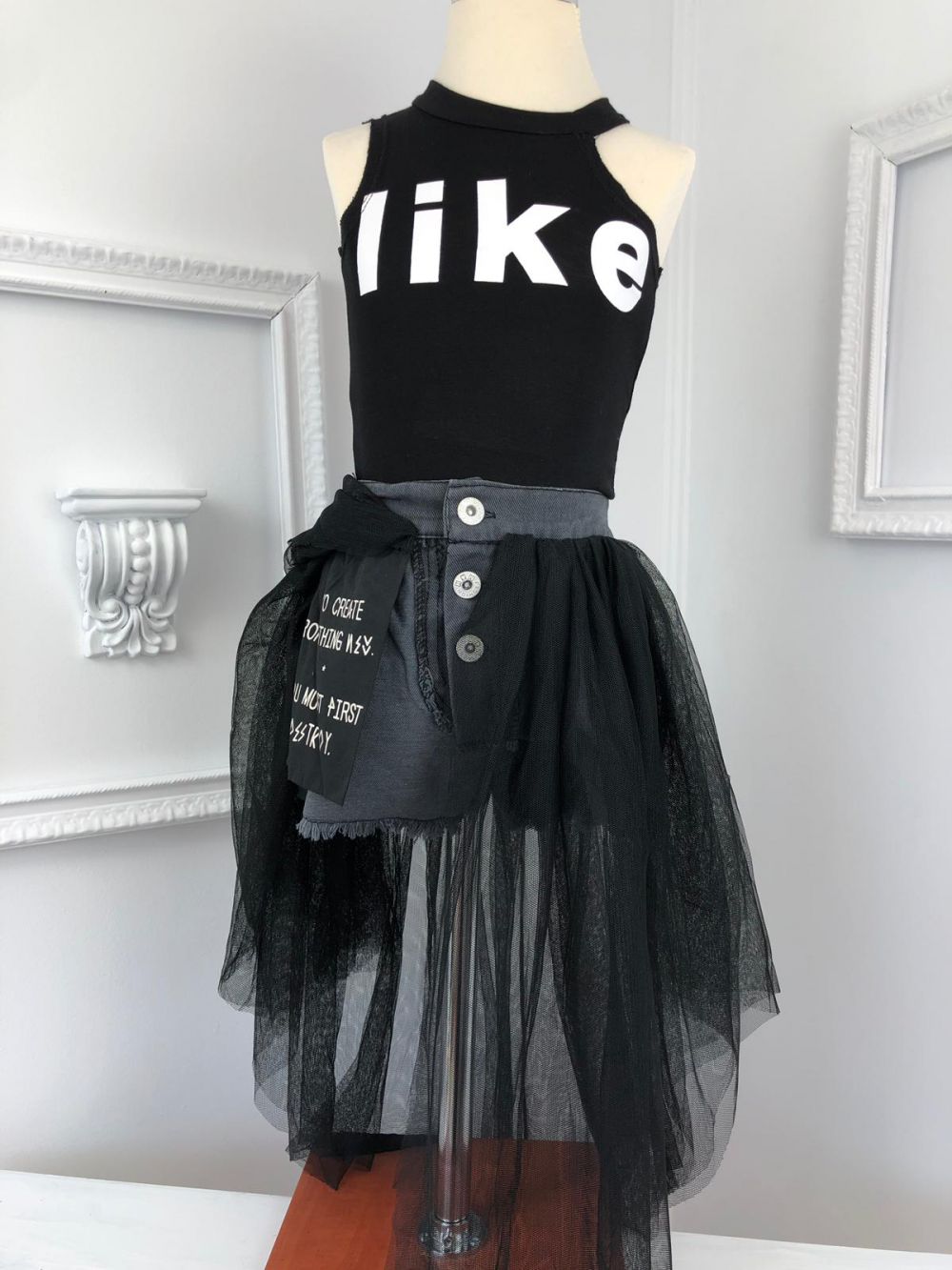 Children's Like Black Bogas Tank Top