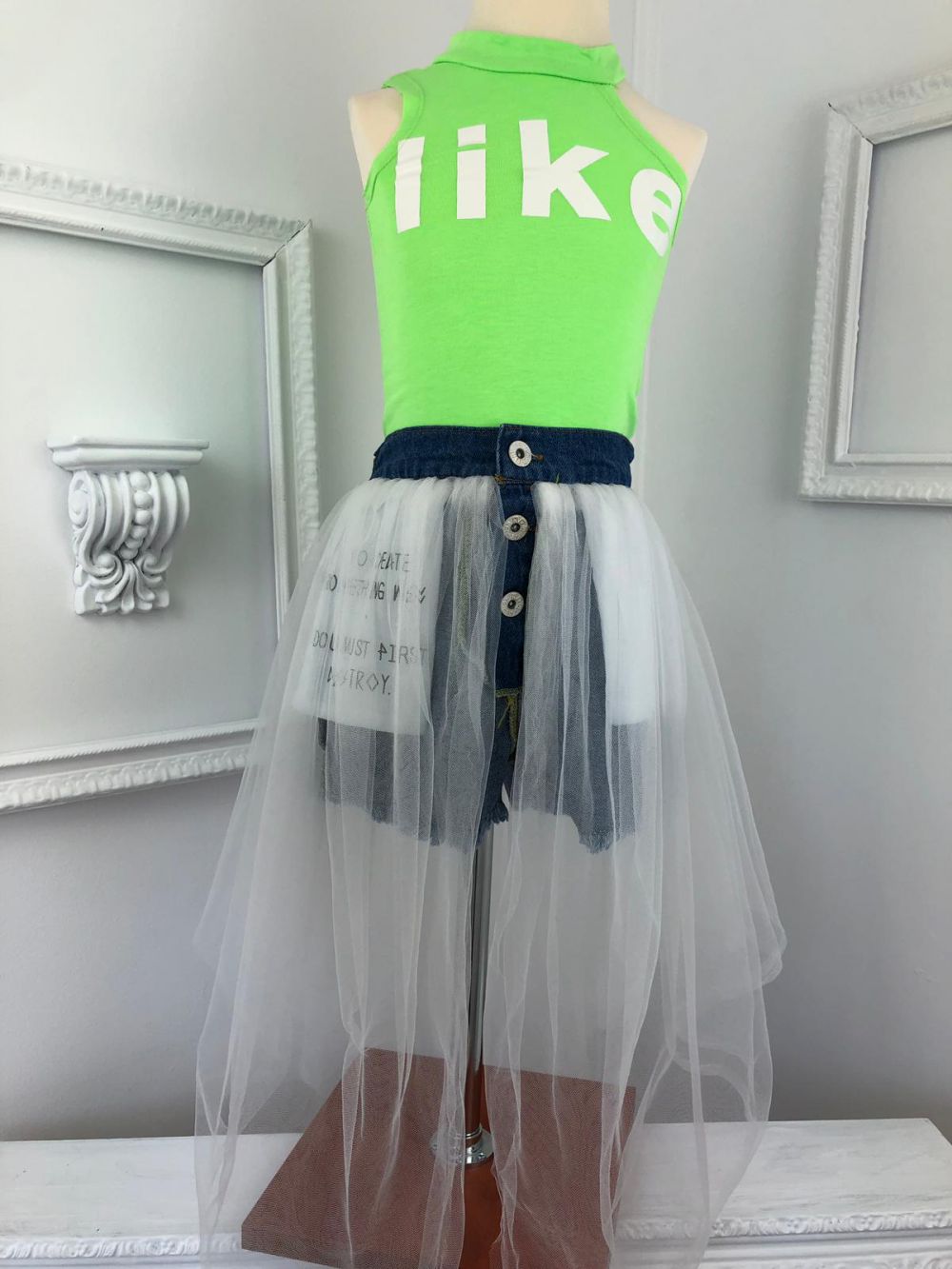 Children's Like Green Bogas Tank Top